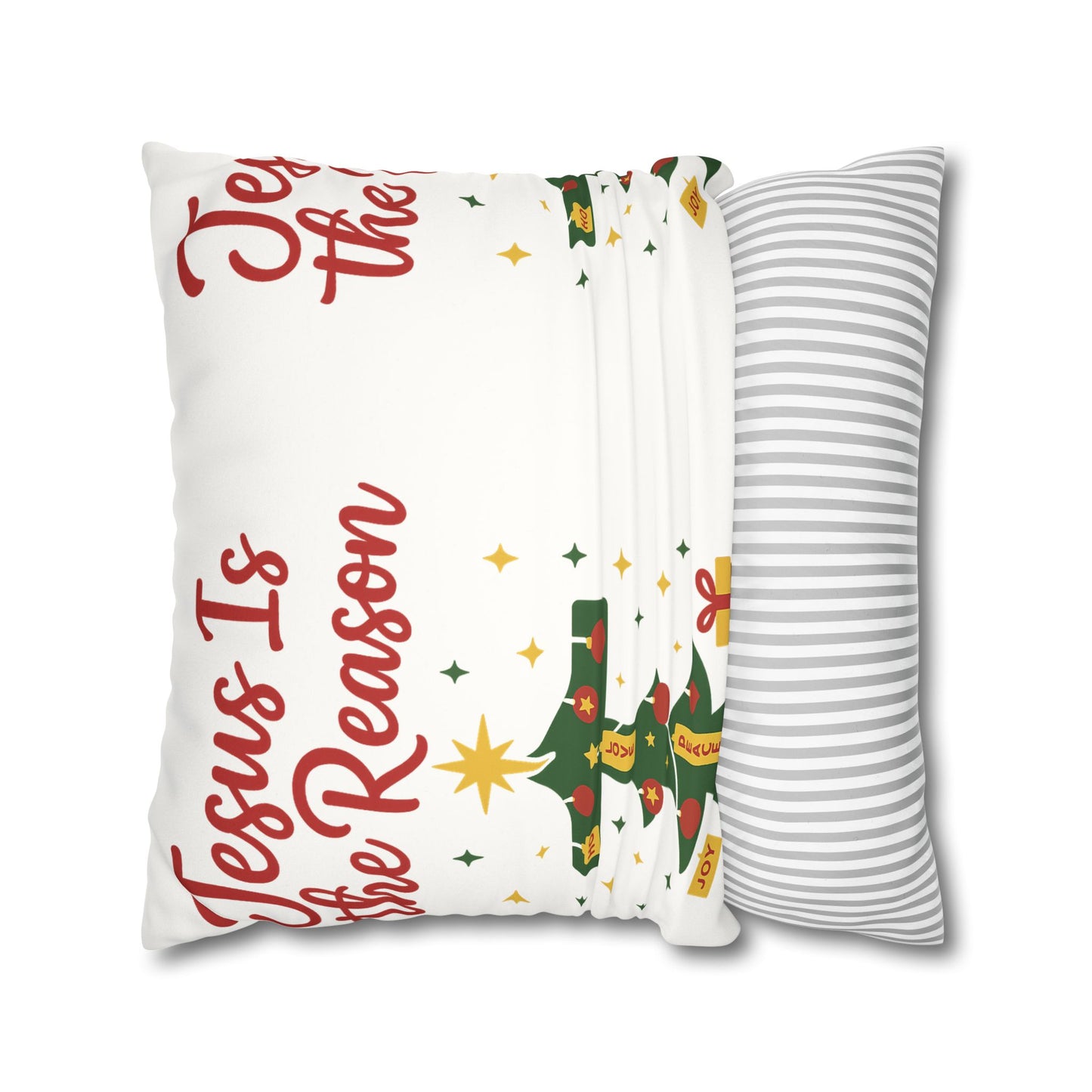 Christmas Decorative Pillowcase - Jesus Is the Reason