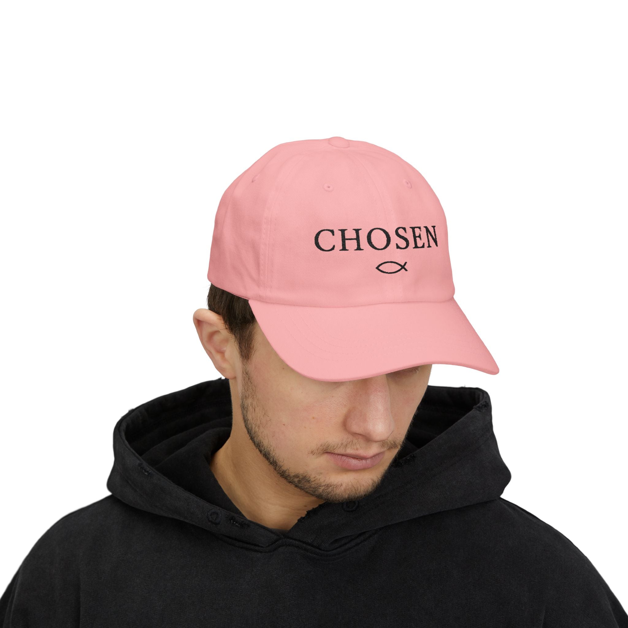 Chosen Classic Dad Cap | Unisex Christian Baseball Hat | Adjustable Faith Apparel Accessory