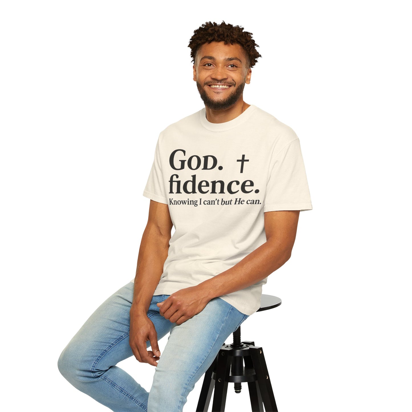 God.fidence Christian T-Shirt | Faith Over Fear Unisex Tee