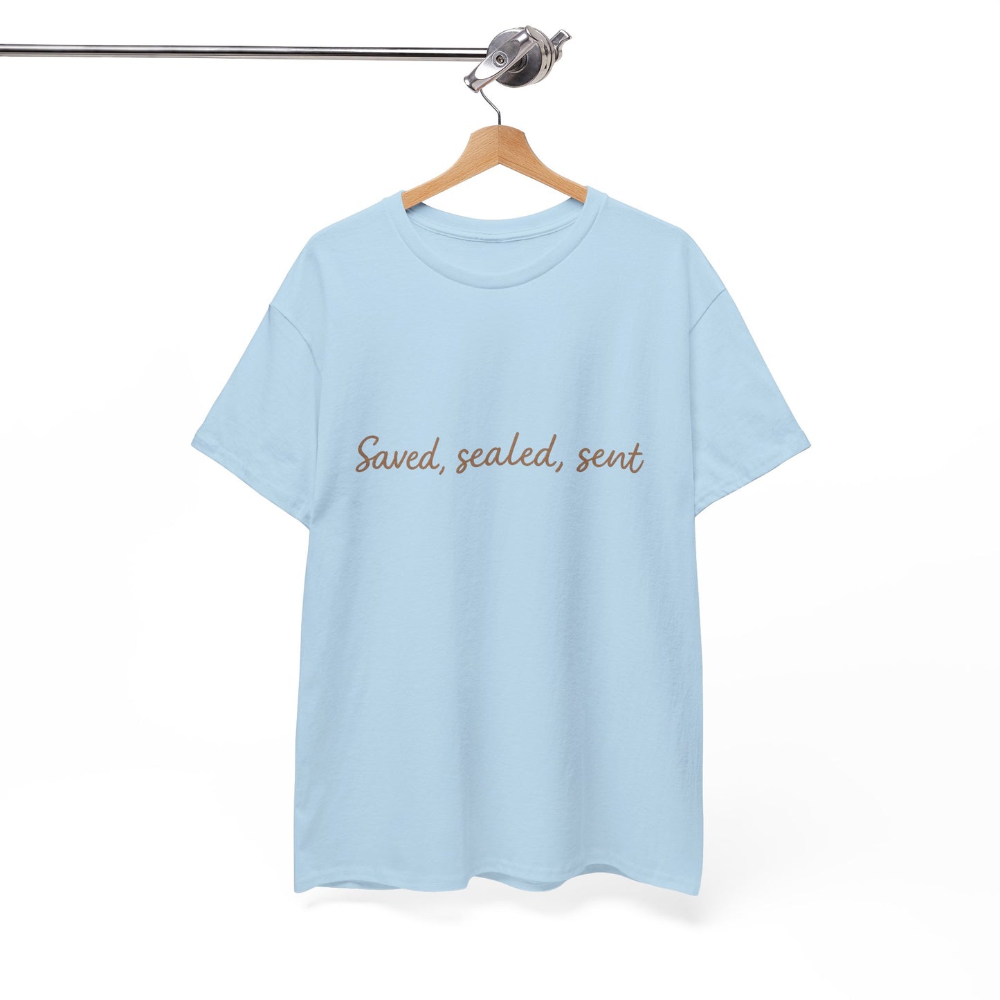 Saved. Sealed. Sent. T-Shirt – Bold Christian Mission Unisex Tee