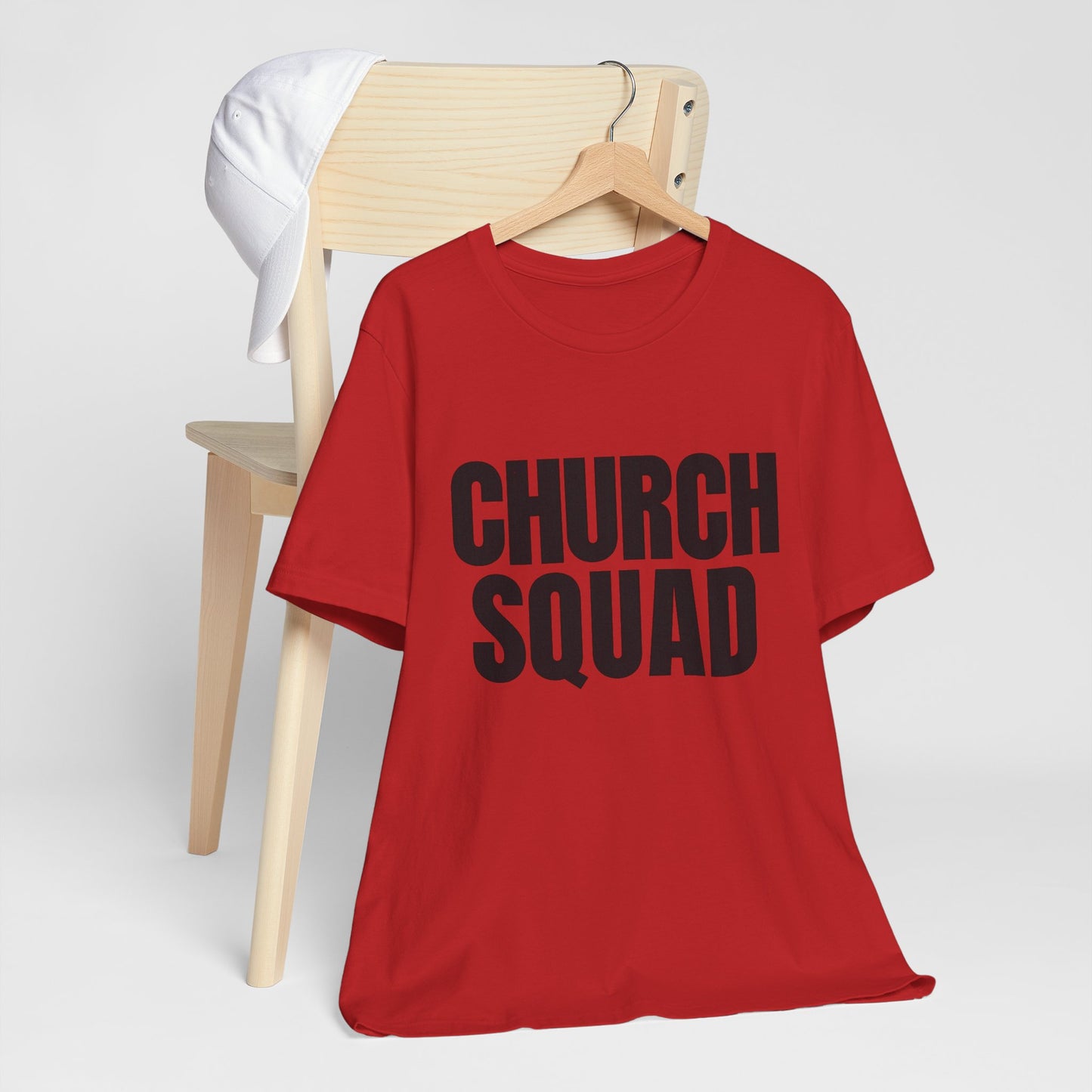 Church Squad Unisex Tee, Christian Apparel, Group Outing Shirt, Faith-Based Gift, Church Events Clothing
