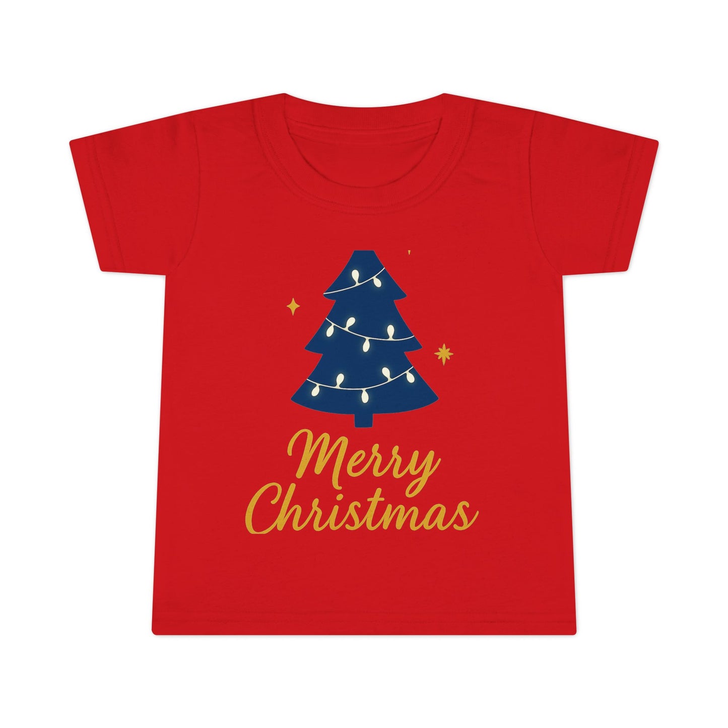 Merry Christmas Toddler T-Shirt – Christian Holiday Tee for Little Ones