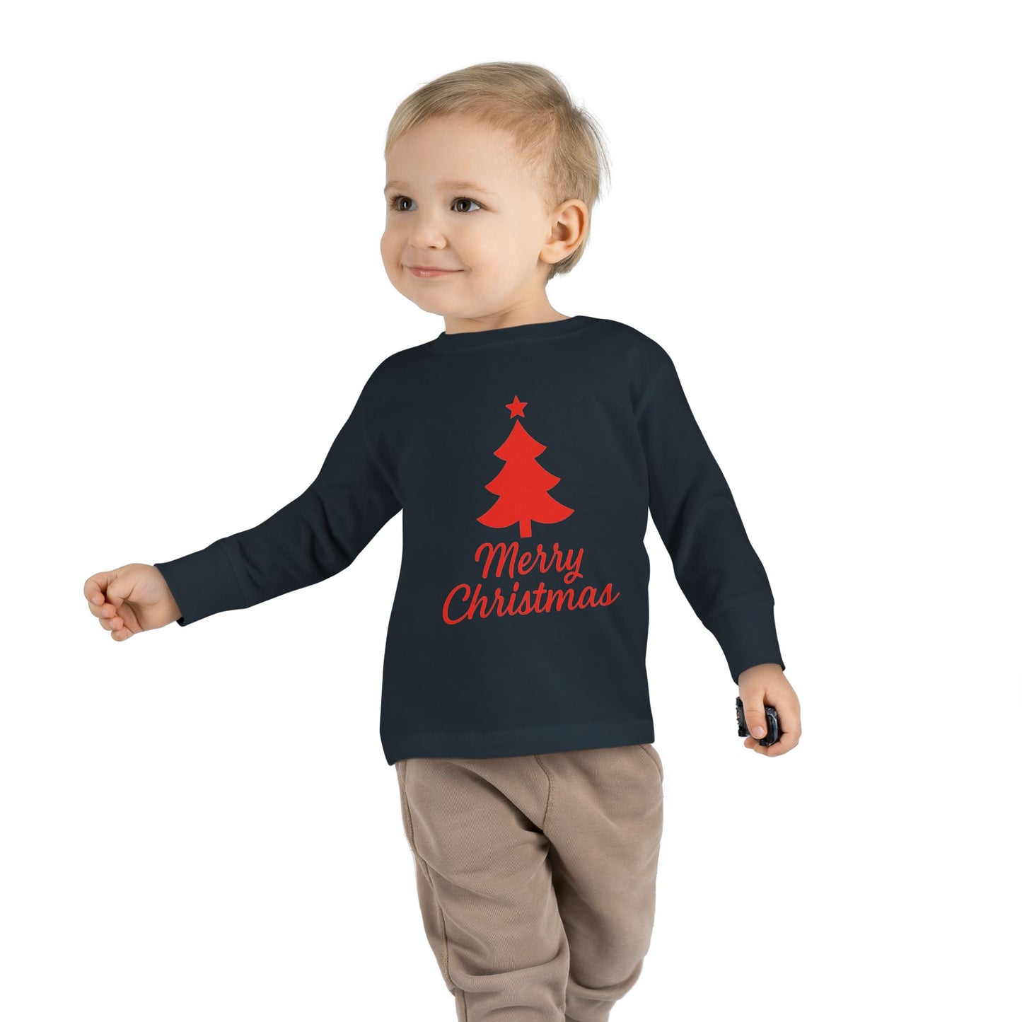 Toddler Christmas Tree Long Sleeve Tee