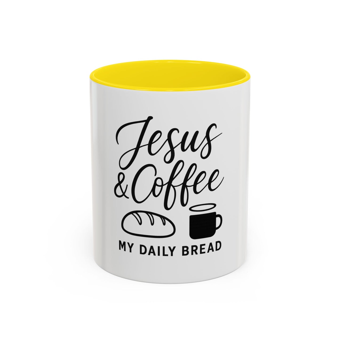 Jesus & Coffee Mug – My Daily Bread Devotional Cup