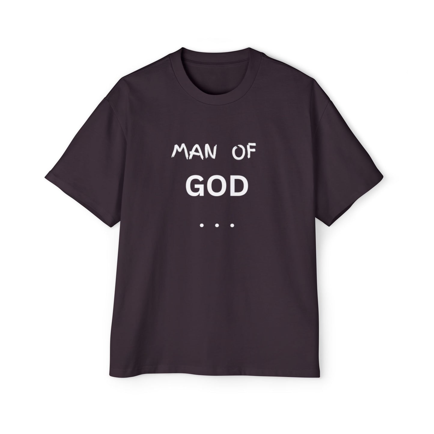 Christian Men’s T-Shirt – Bold “Man of God” Faith Tee