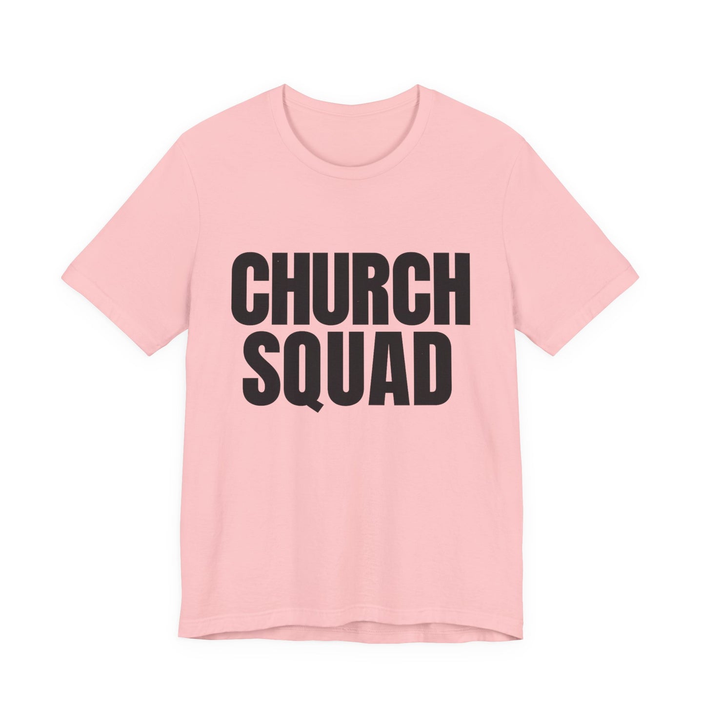 Church Squad Unisex Tee, Christian Apparel, Group Outing Shirt, Faith-Based Gift, Church Events Clothing