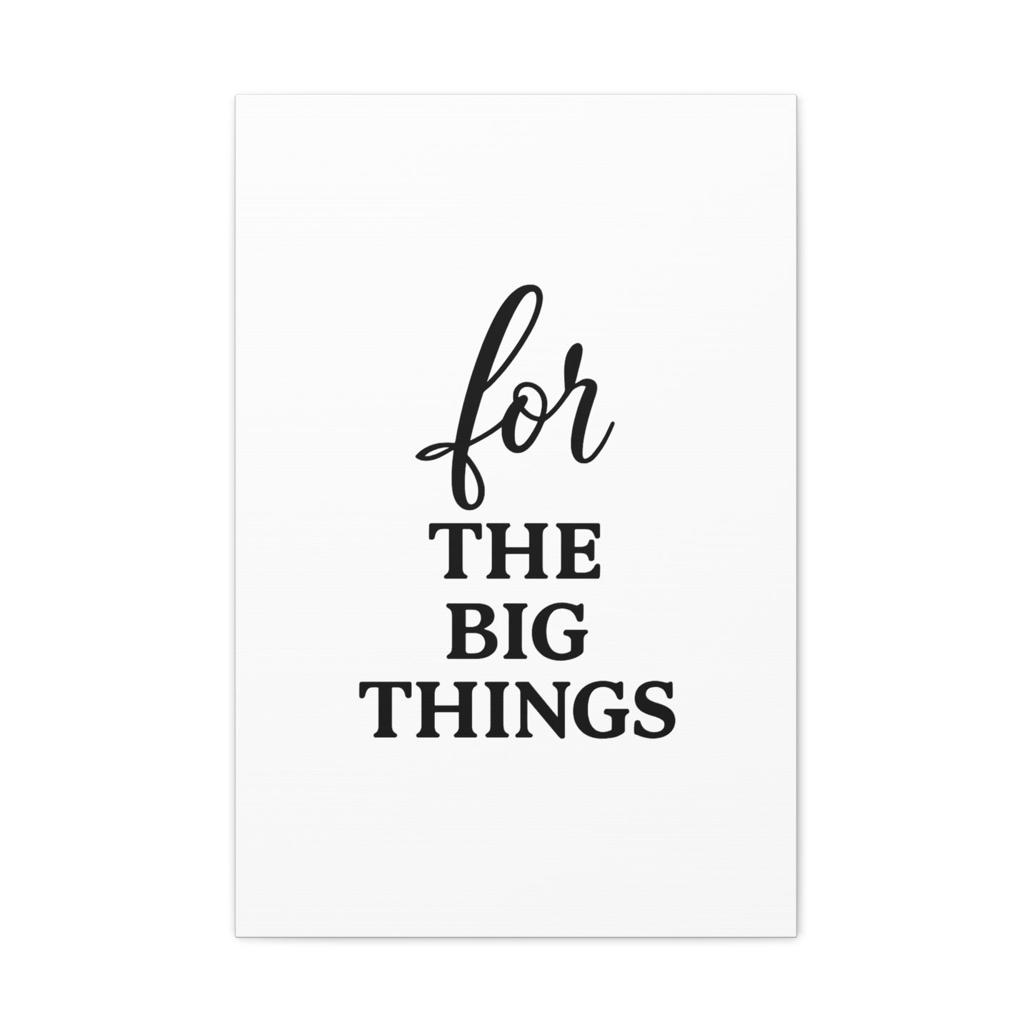 Grateful Wall Art | Inspirational Christian Home Decor - Matte Canvas, Stretched, 1.25"