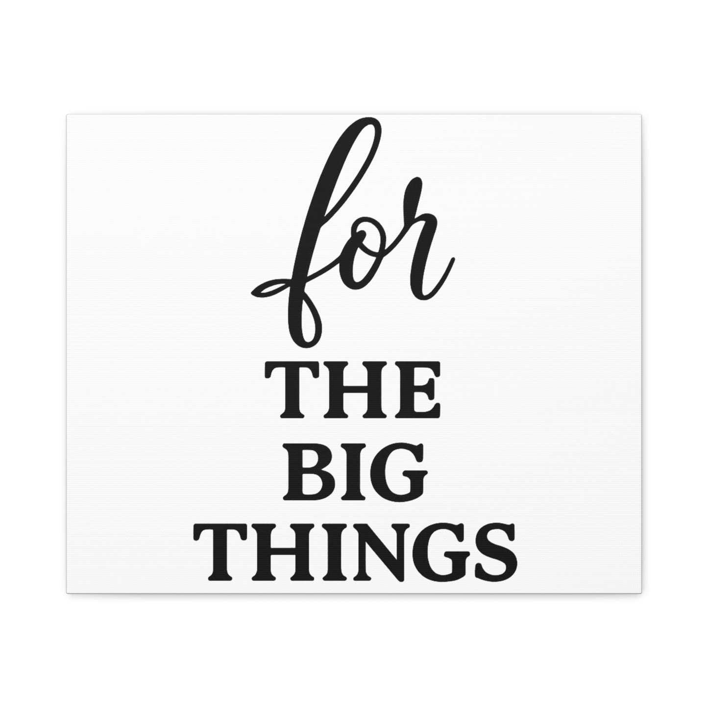 Grateful Wall Art | Inspirational Christian Home Decor - Matte Canvas, Stretched, 1.25"