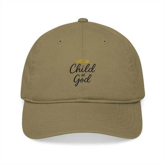 Child of God Christian Organic Baseball Hat | Faith-Inspired Unisex Cap – Lexad Designsccessory
