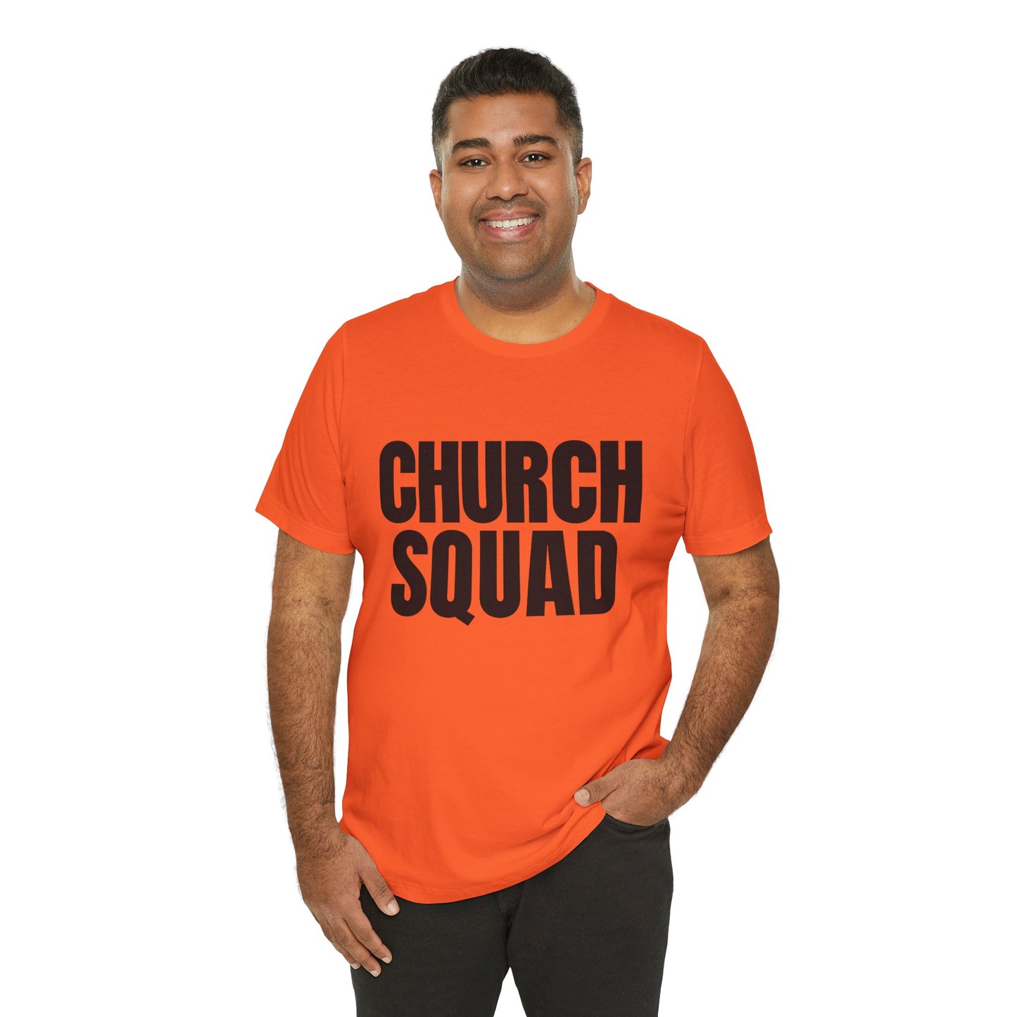 Church Squad Unisex Tee, Christian Apparel, Group Outing Shirt, Faith-Based Gift, Church Events Clothing