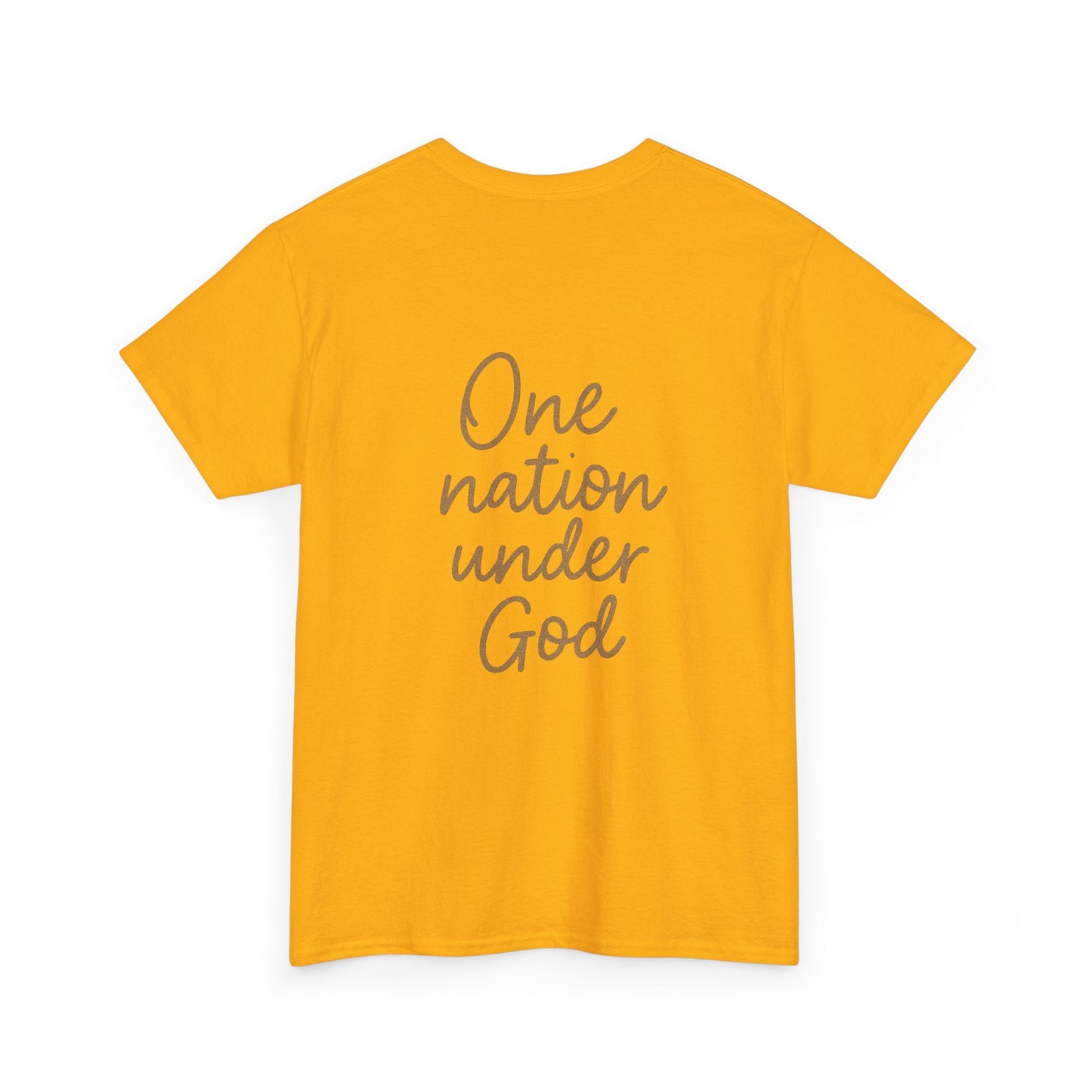 One Nation Under God T-Shirt – Patriotic Christian Unisex Tee