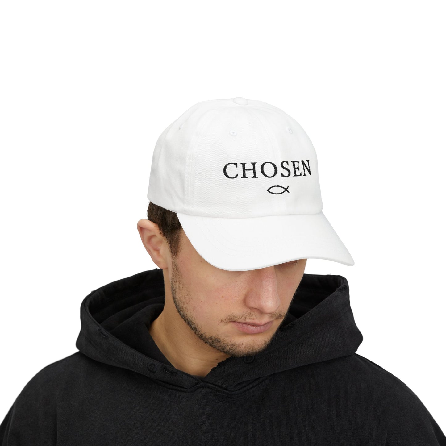 Chosen Classic Dad Cap | Unisex Faith Baseball Hat | Adjustable