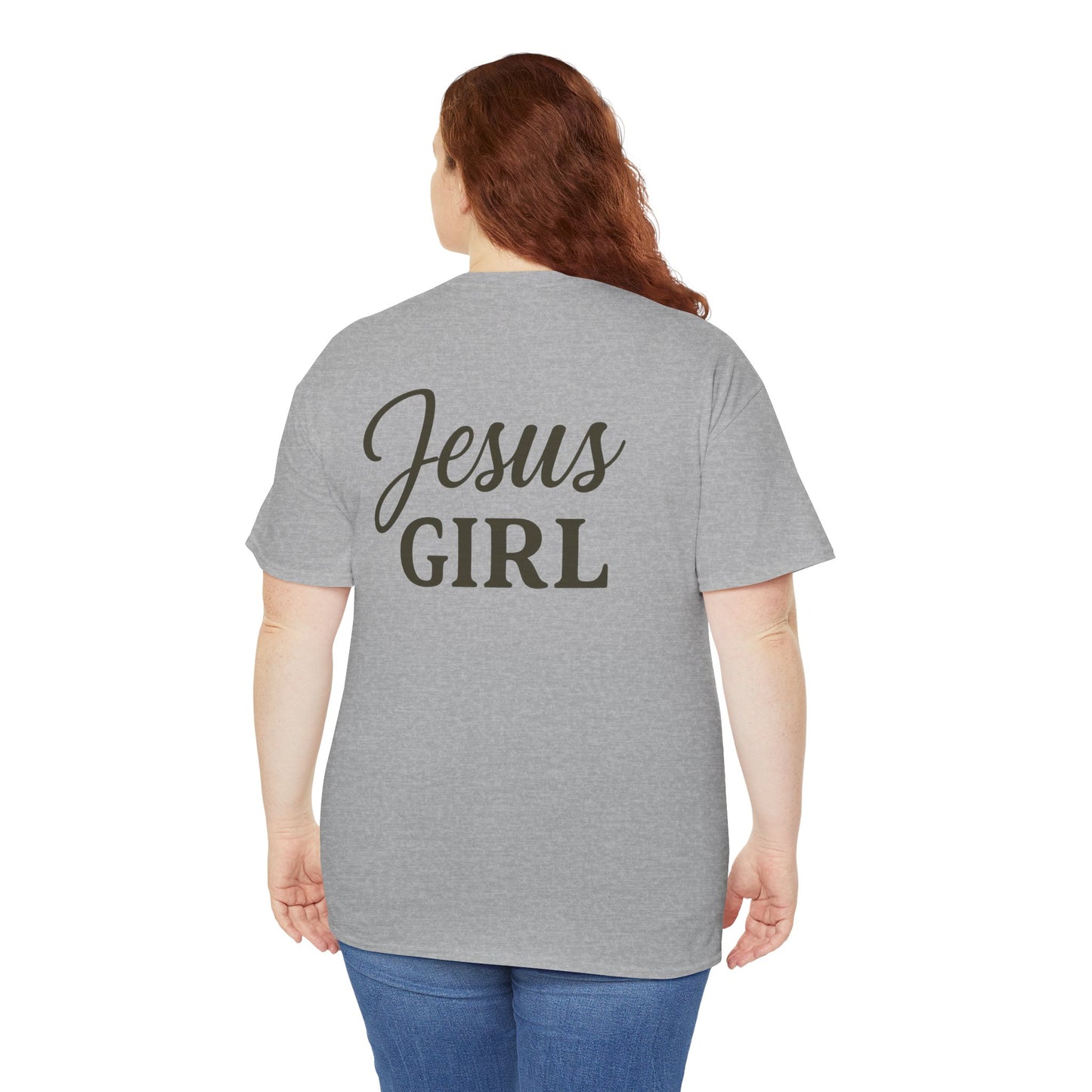Jesus Girl Unisex Heavy Cotton Tee l Faith tee l Christian apparel