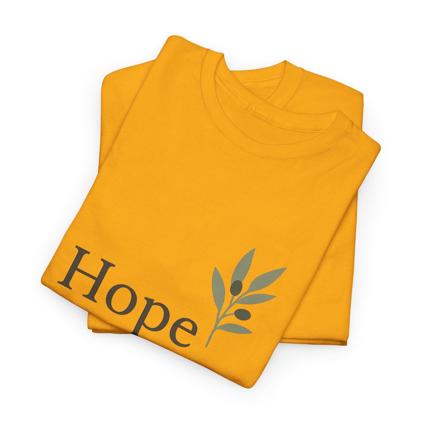 Hope T-Shirt – Christian Faith Unisex  Heavy CottonTee with Inspirational Message