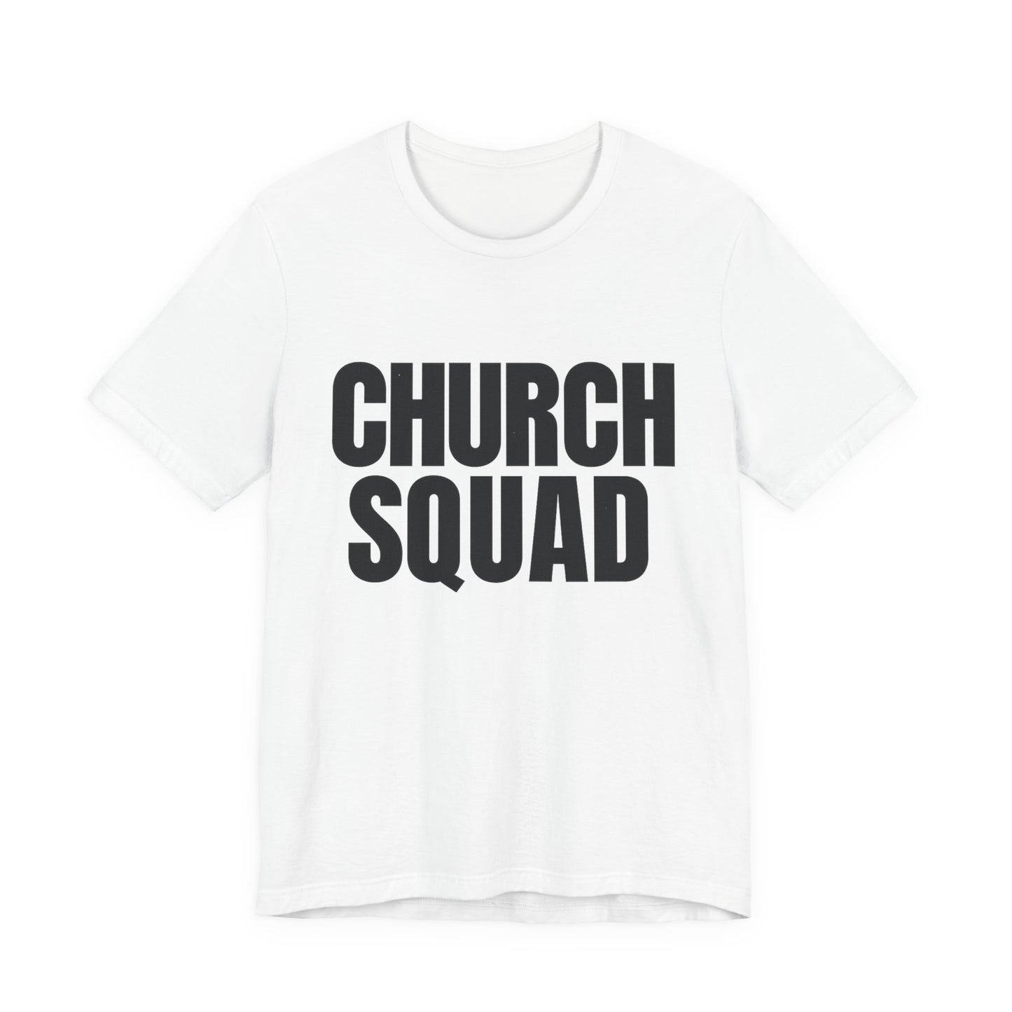 Church Squad Unisex Tee, Christian Apparel, Group Outing Shirt, Faith-Based Gift, Church Events Clothing