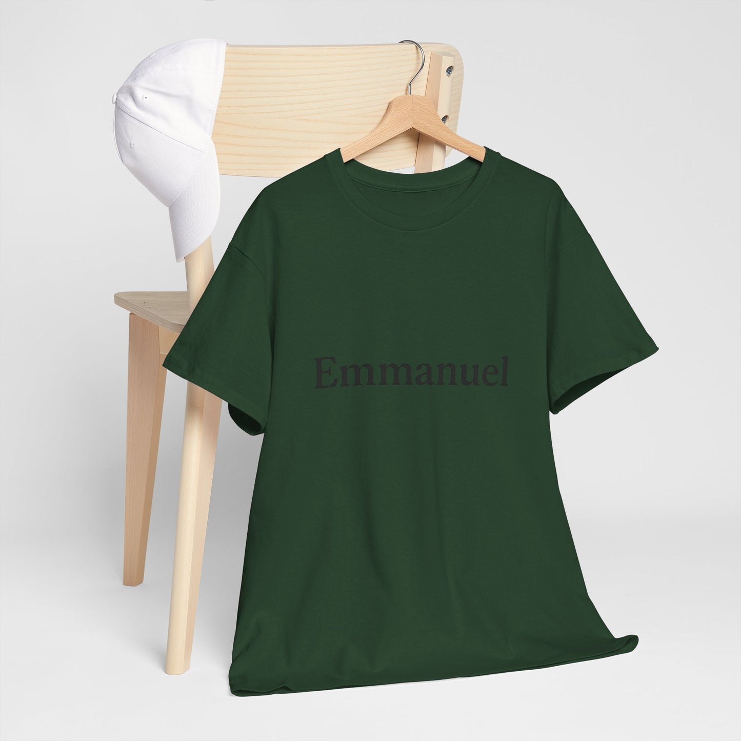 Emmanuel T-Shirt – God With Us Christian Faith Unisex Tee