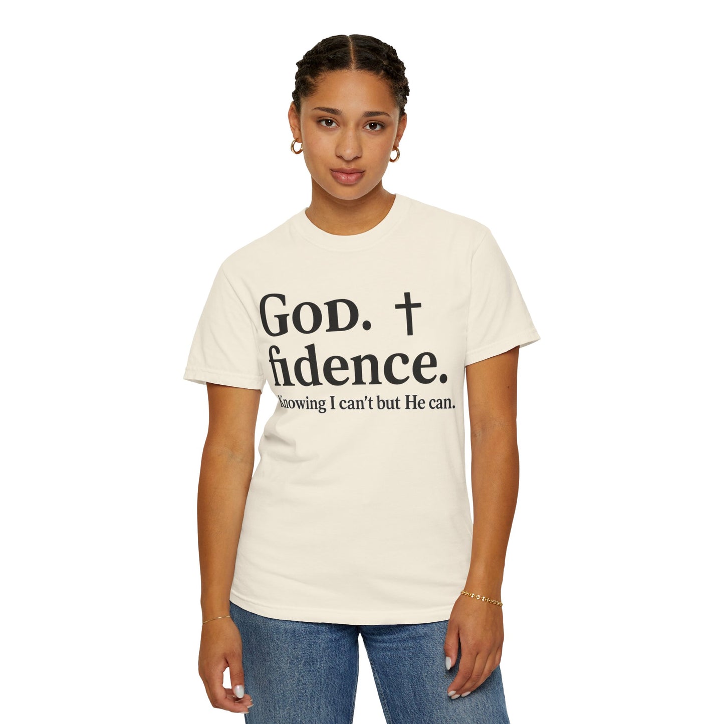 God.fidence Christian T-Shirt | Faith Over Fear Unisex Tee