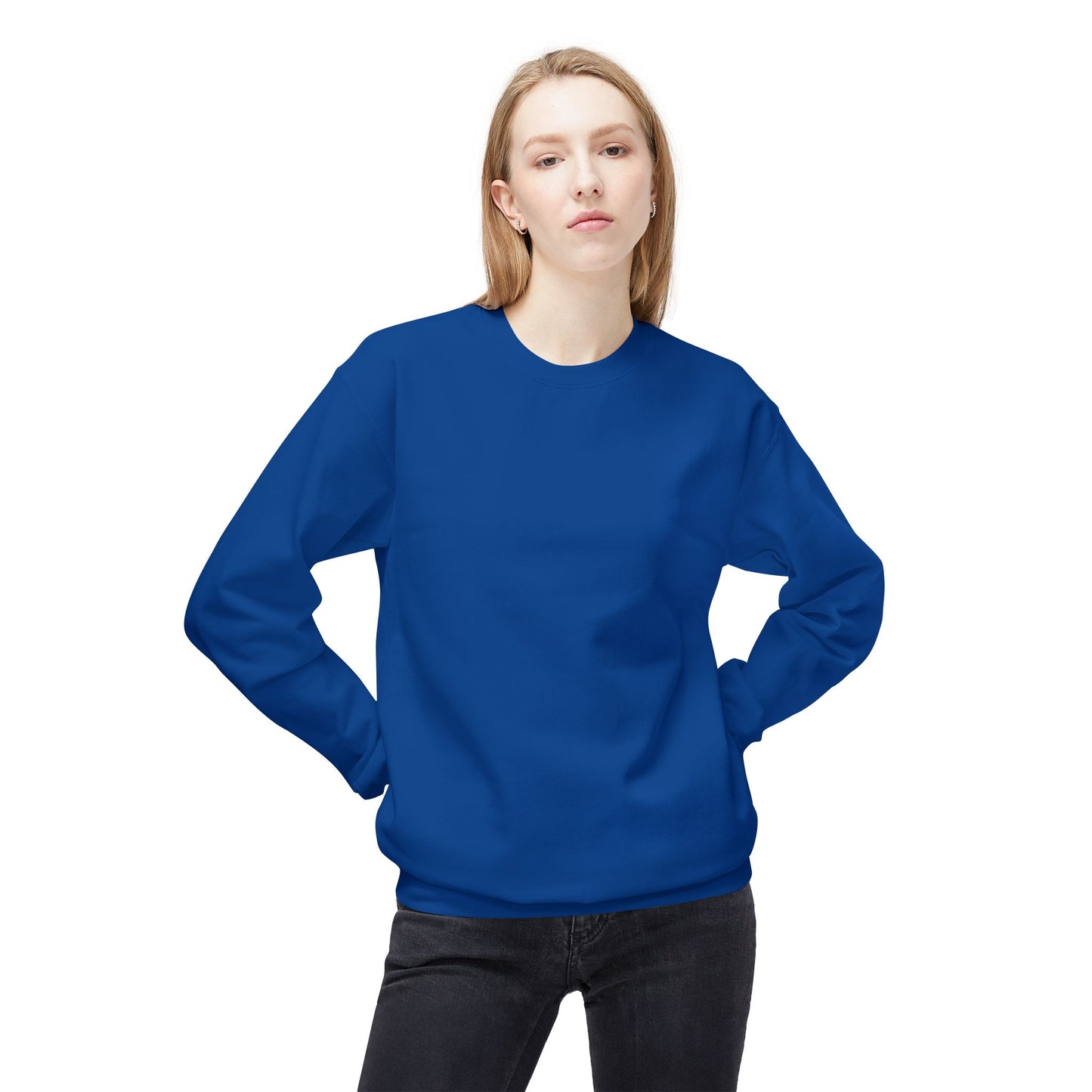Faith-Inspired Soft Fleece Sweatshirt - Jesus Has My Back, Comfortable Crewneck, Inspirational Gift, Religious Apparel, Casual Wear, [...]