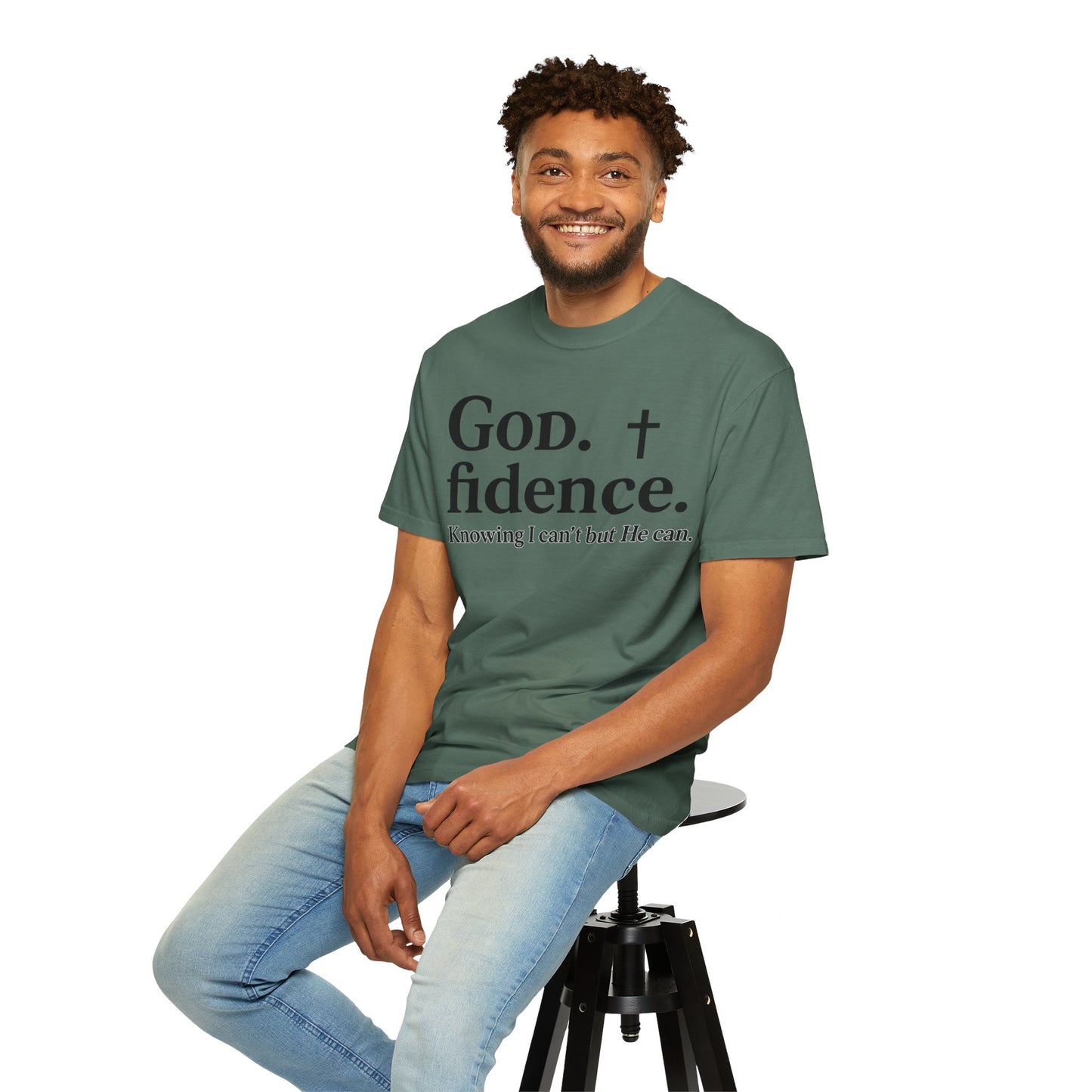 God.fidence Christian T-Shirt | Faith Over Fear Unisex Tee