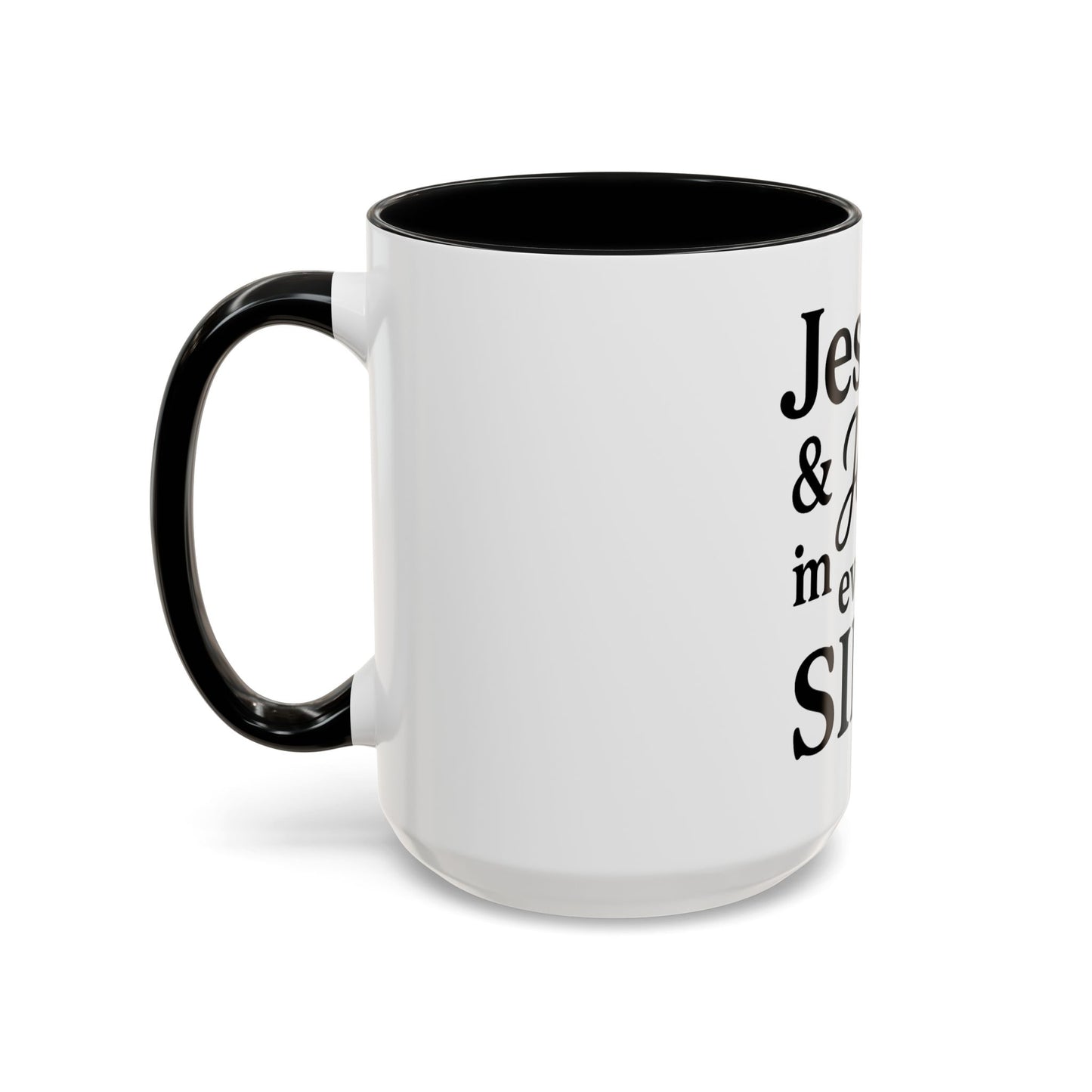 Jesus & Joy in Every Sip Christian Mug – Inspirational Faith Drinkware