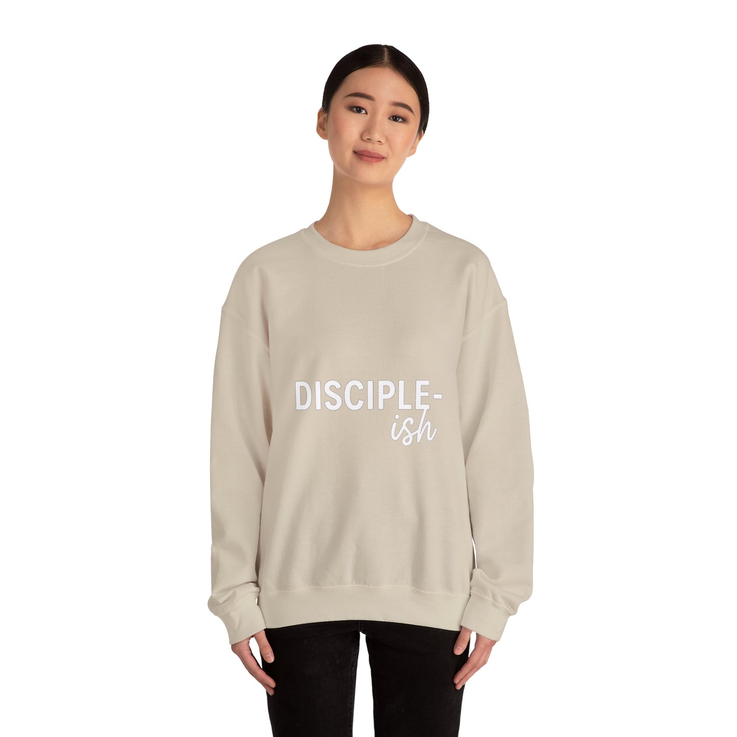 “Disciple-ish Unisex Christian Sweatshirt”