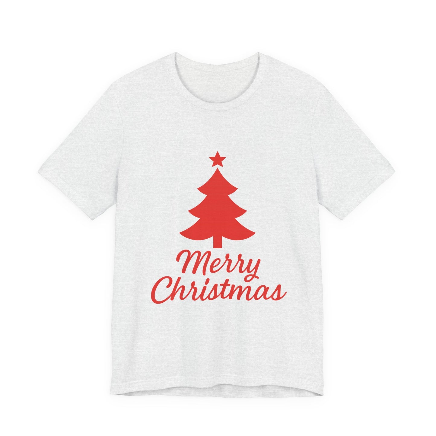 Merry Christmas Unisex Heavy Cotton Tee – Faith-Inspired Holiday Shirt