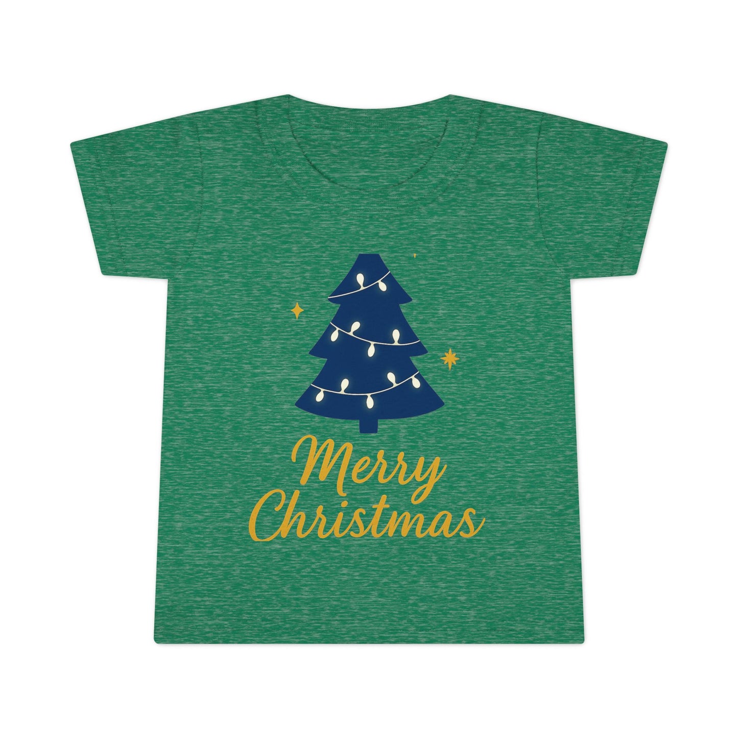 Merry Christmas Toddler T-Shirt – Christian Holiday Tee for Little Ones