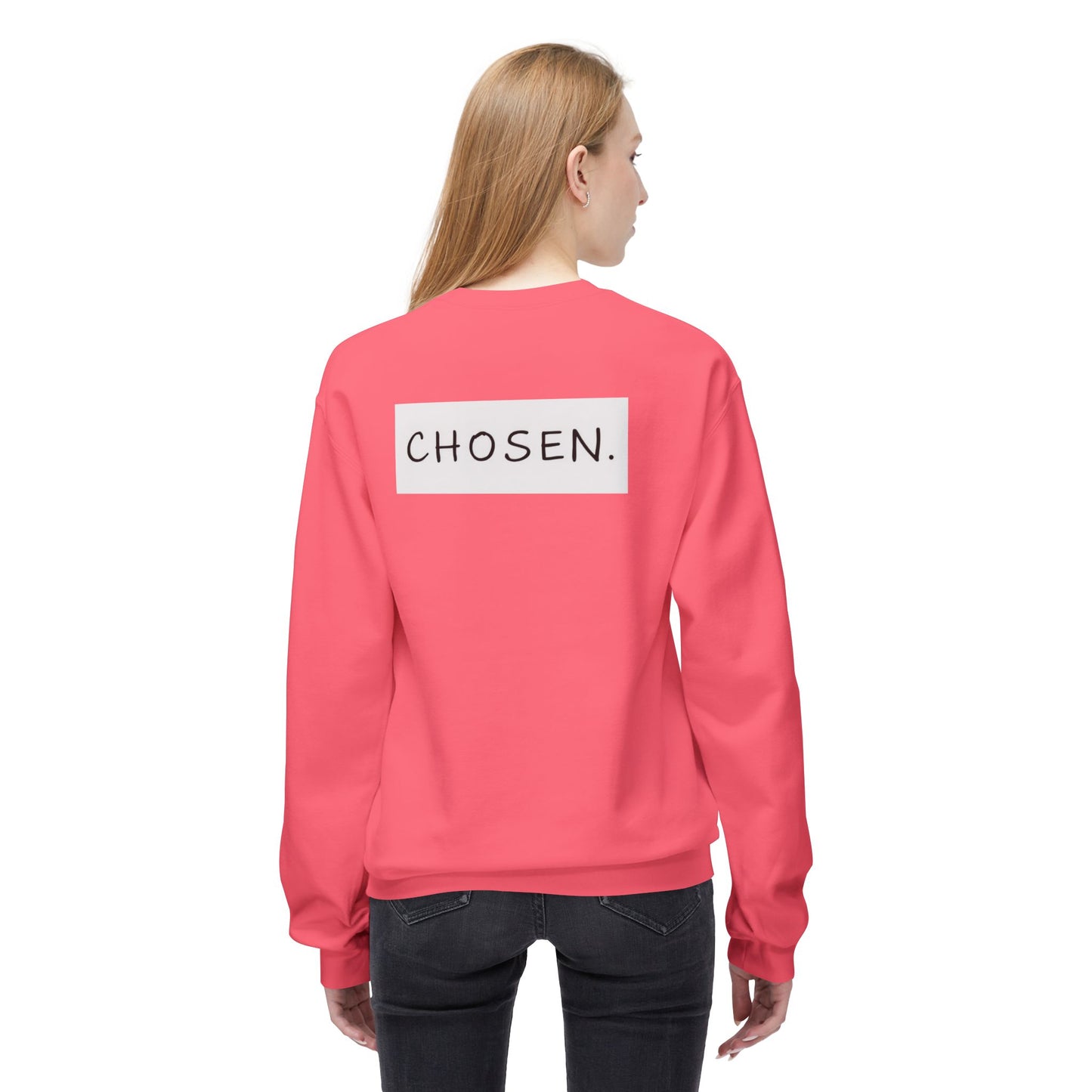 Unisex Chosen Fleece Crewneck Sweatshirt