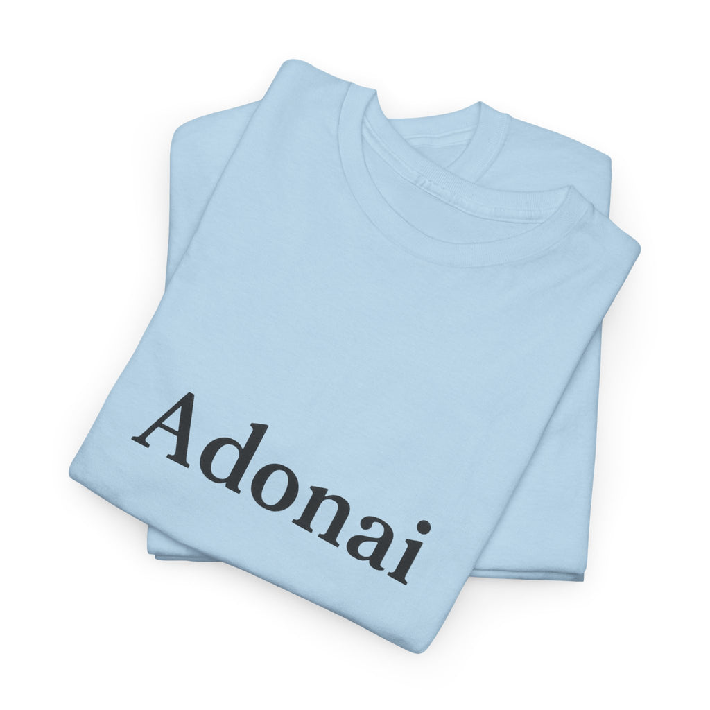 Adonai T-Shirt – Lord and Master Hebrew Name of God Unisex Tee
