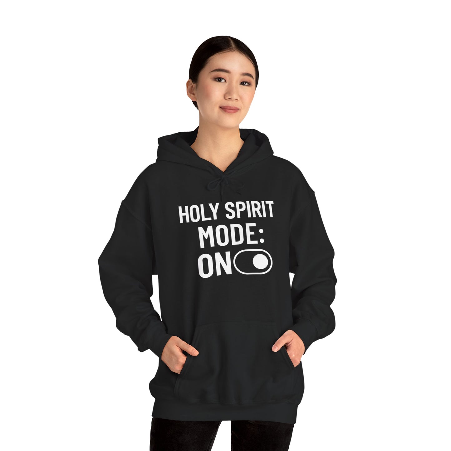 Faith Mode ON Hoodie – Christian Sweatshirt for Bold Believers