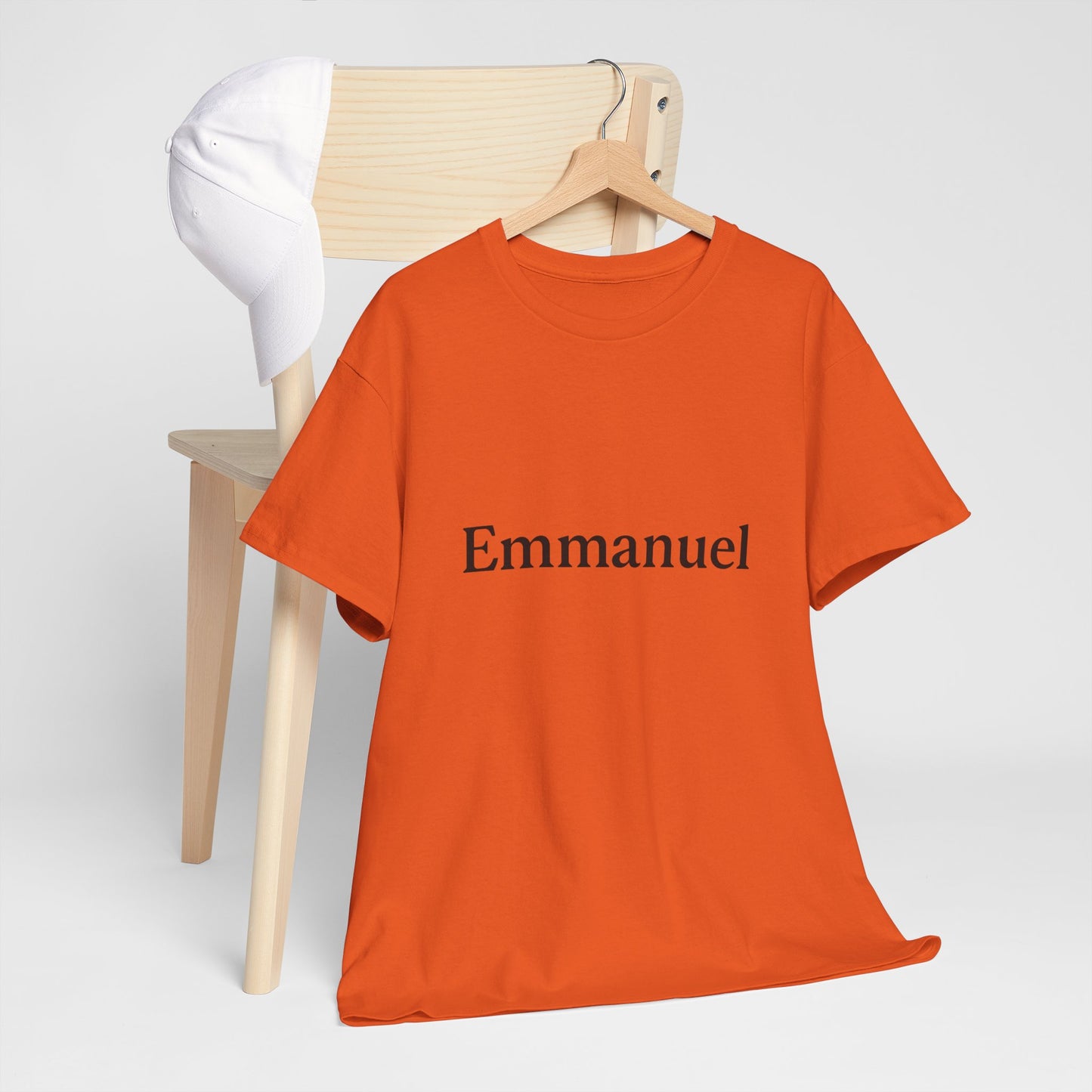 Emmanuel T-Shirt – God With Us Christian Faith Unisex Tee