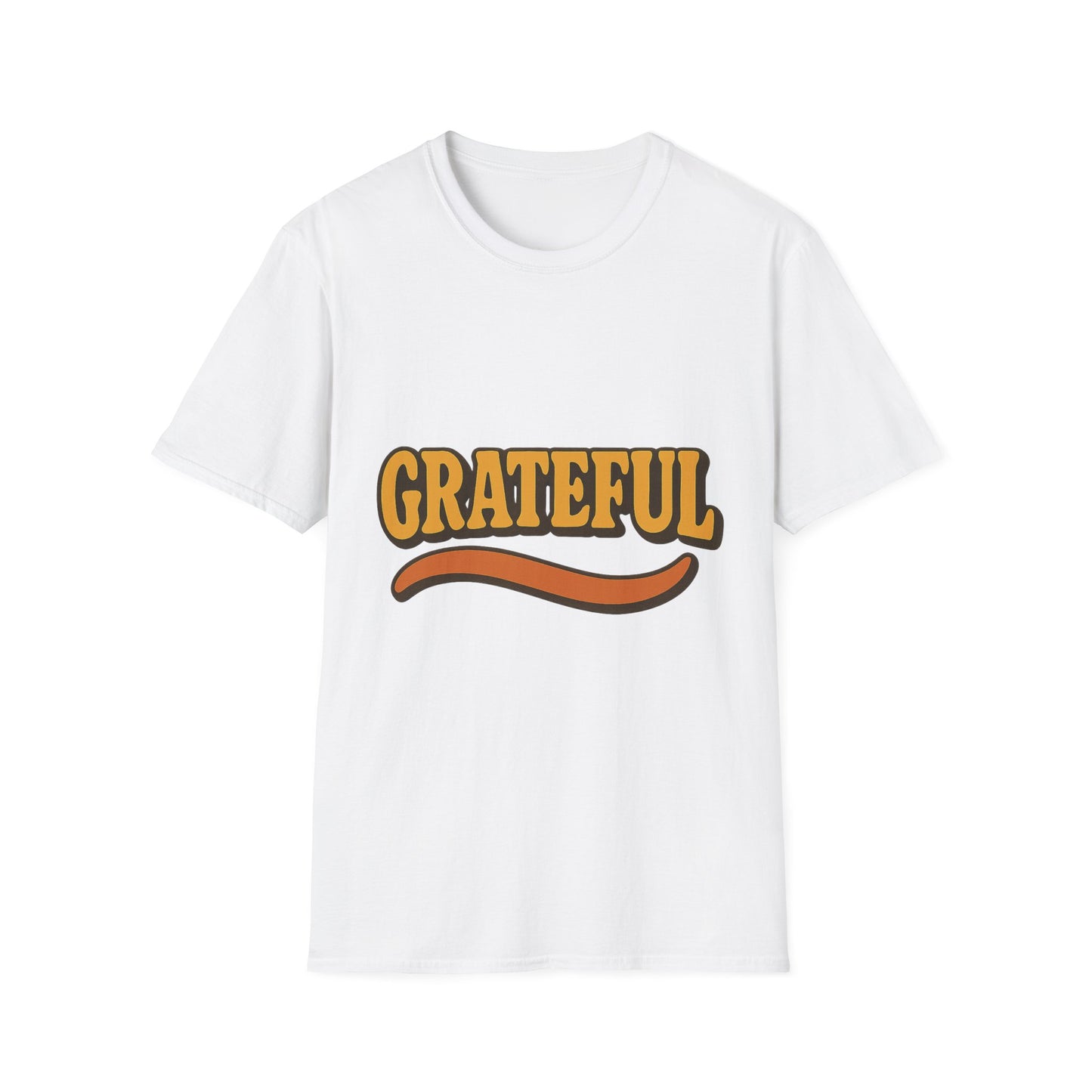 Grateful Softstyle Christian T-Shirt – Faith-Inspired Affirmation Tee for Women & Men
