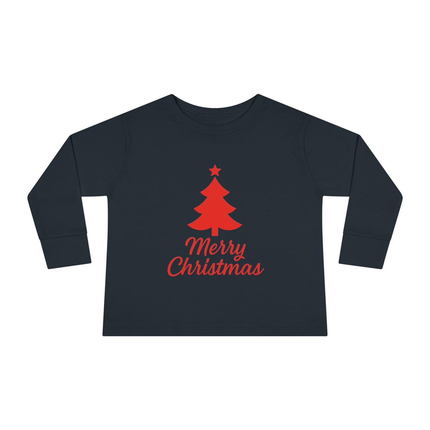 Toddler Christmas Tree Long Sleeve Tee