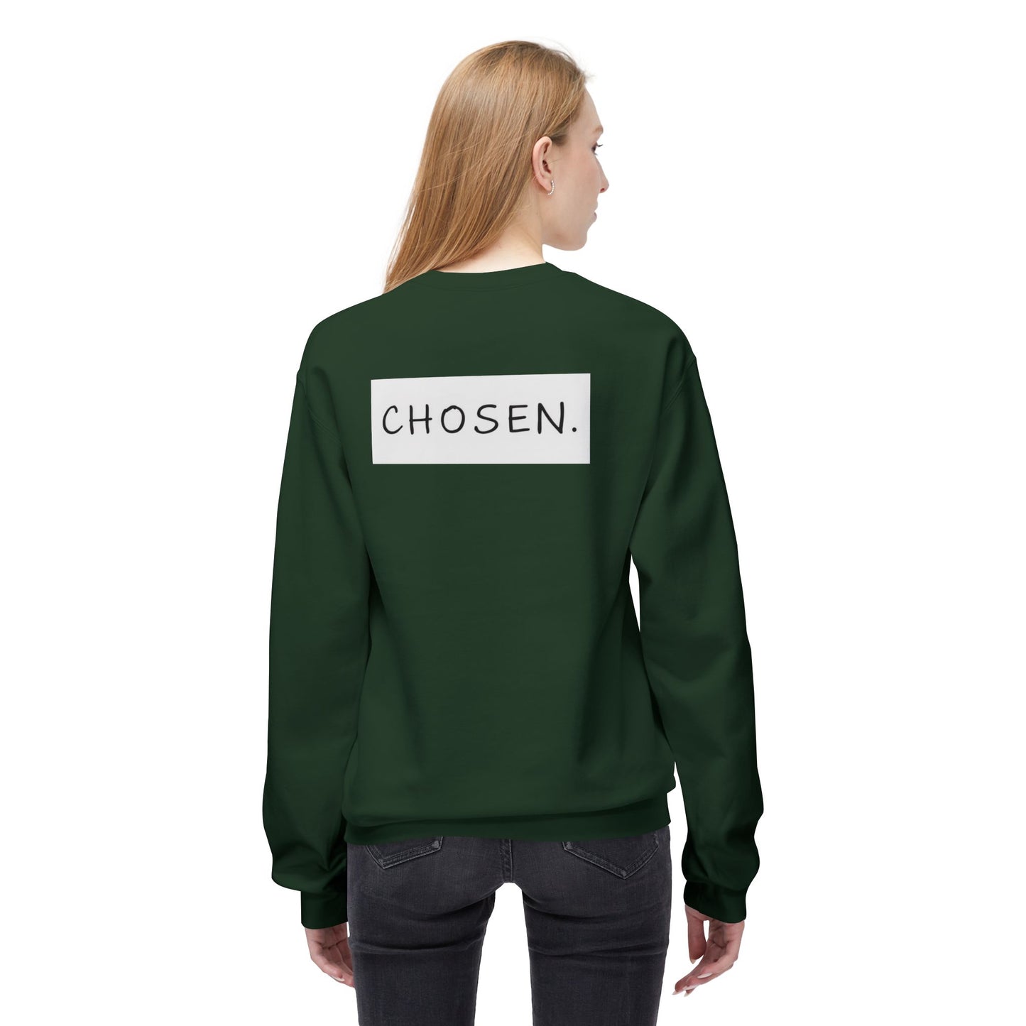 Unisex Chosen Fleece Crewneck Sweatshirt