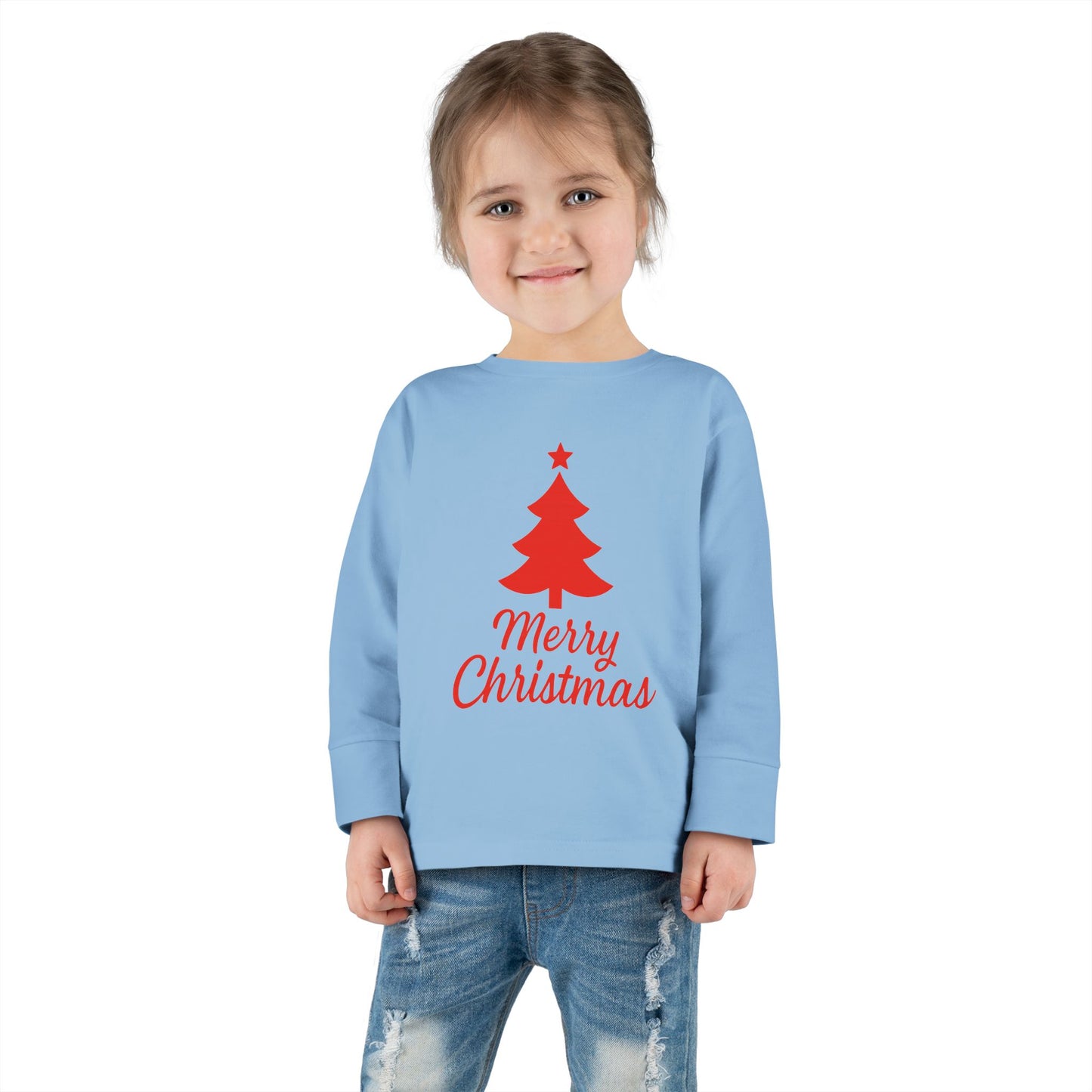 Toddler Christmas Tree Long Sleeve Tee