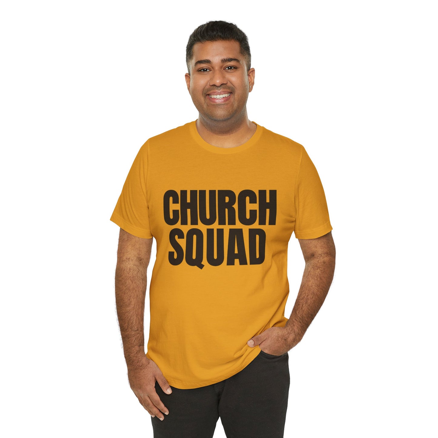 Church Squad Unisex Tee, Christian Apparel, Group Outing Shirt, Faith-Based Gift, Church Events Clothing