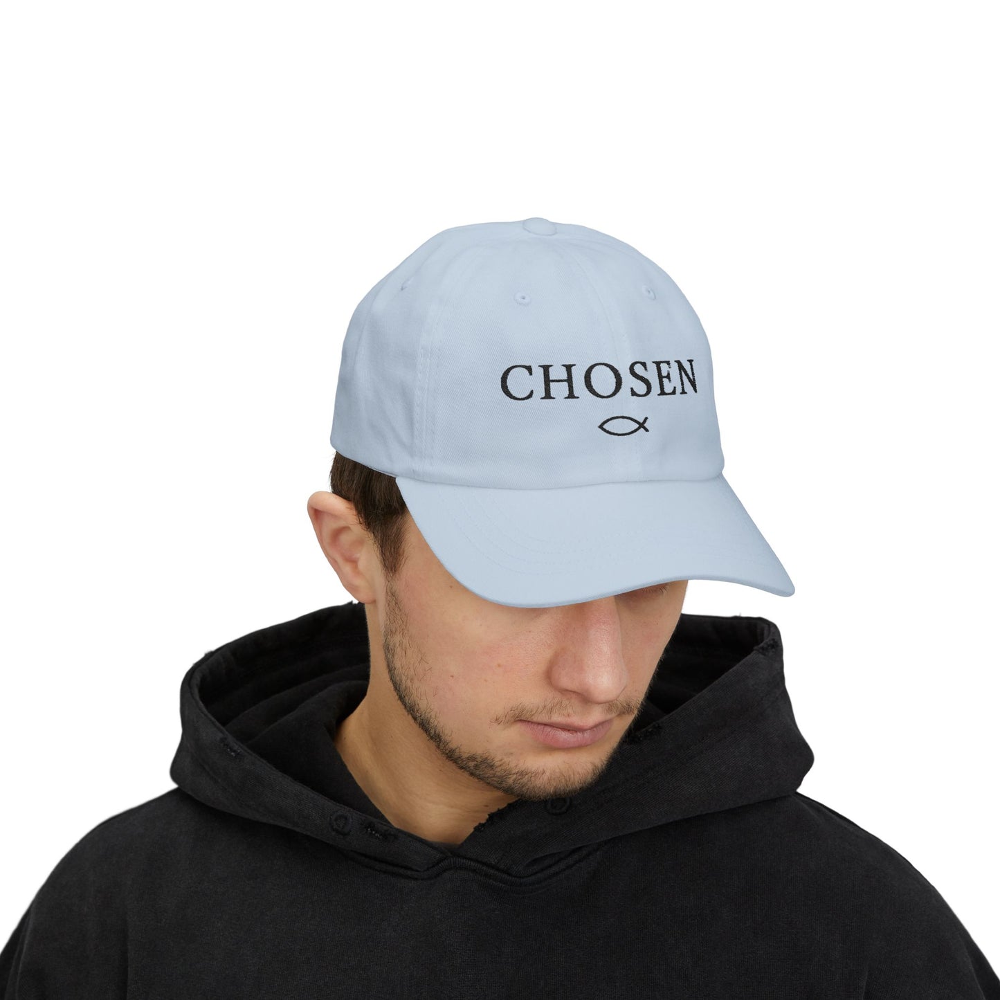 Chosen Classic Dad Cap | Unisex Faith Baseball Hat | Adjustable