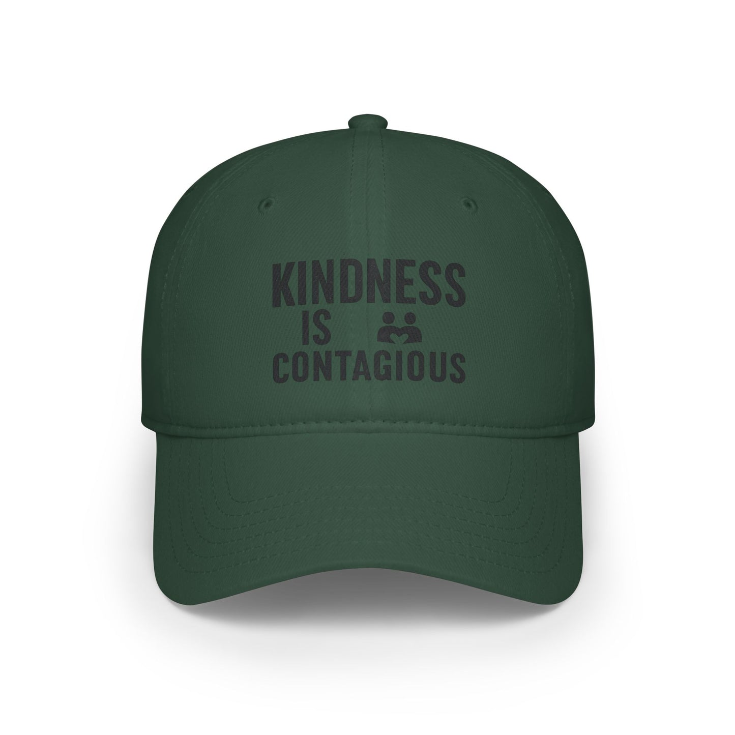 Kindness is Contagious Baseball Hat | Low Profile Cap | Adjustable.