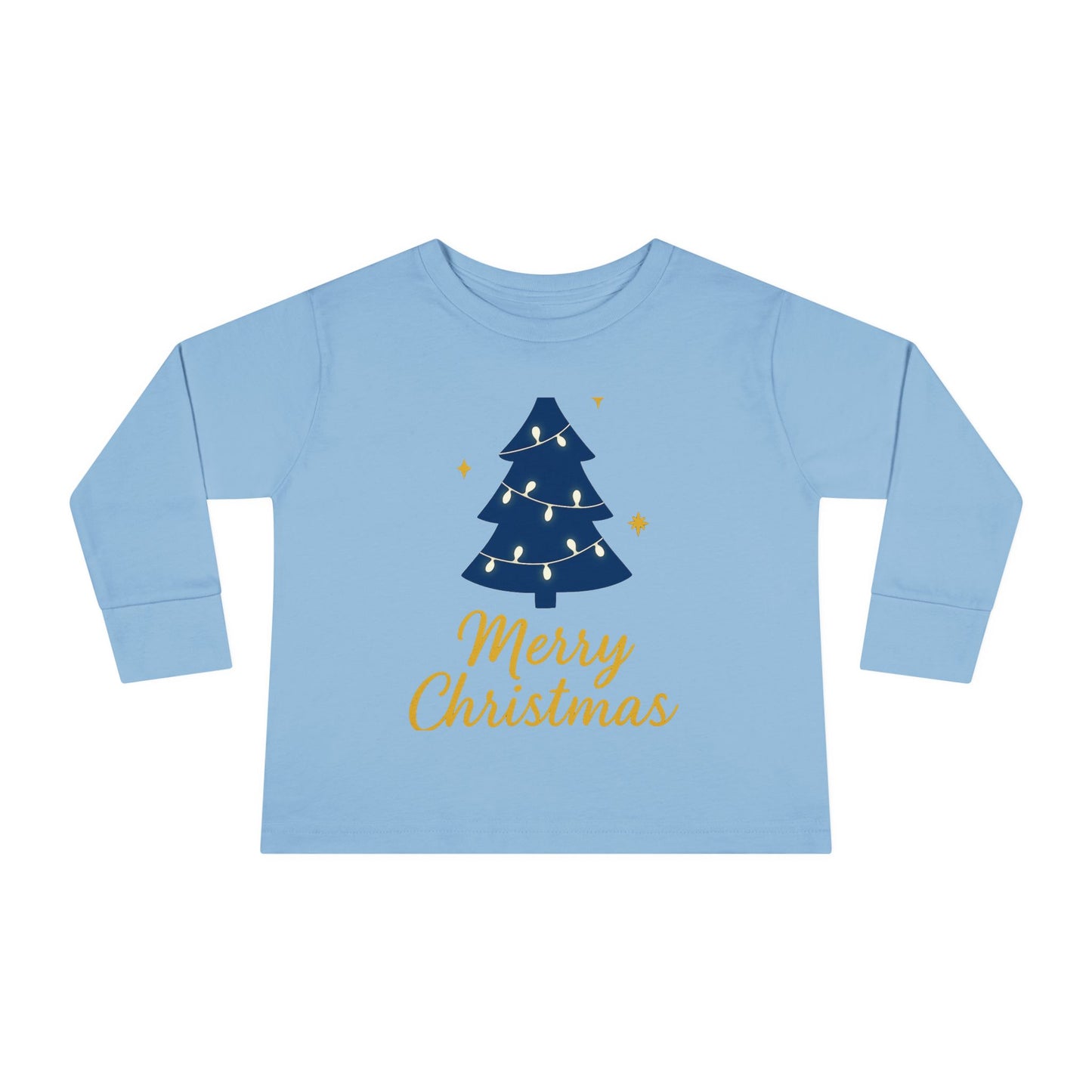 Merry Christmas Toddler Long Sleeve Tee