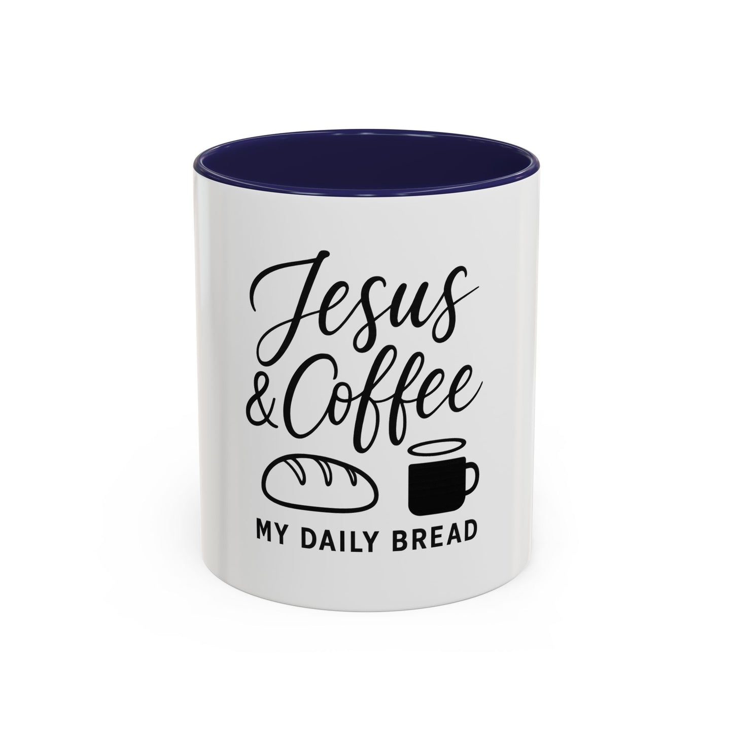 Jesus & Coffee Mug – My Daily Bread Devotional Cup