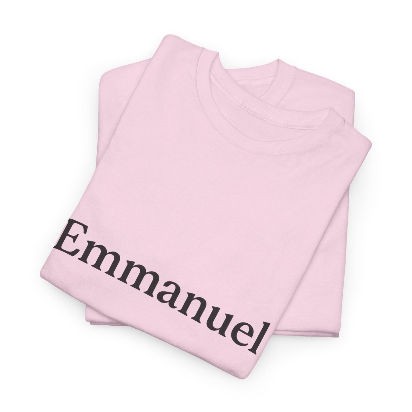 Emmanuel T-Shirt – God With Us Christian Faith Unisex Tee