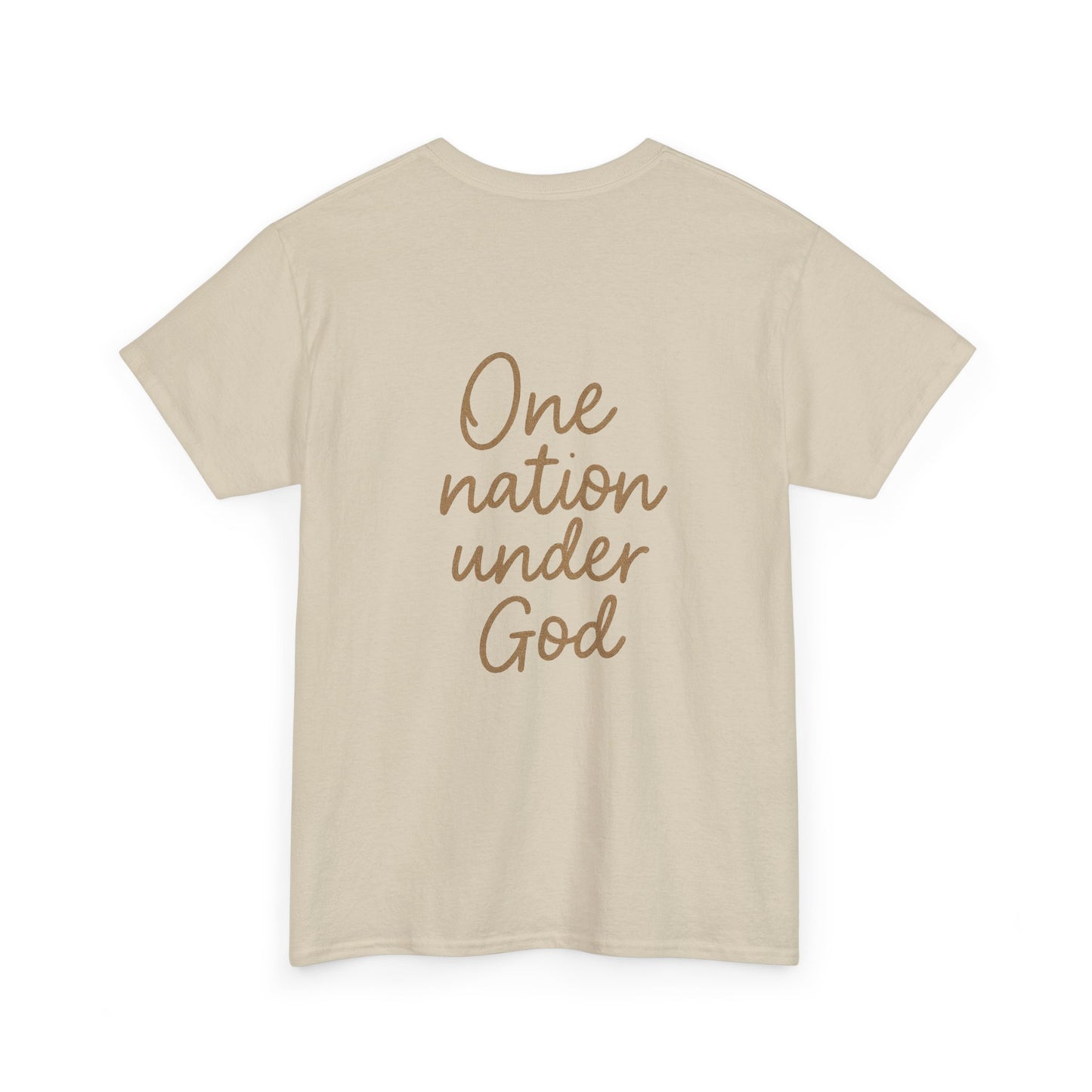 One Nation Under God T-Shirt – Patriotic Christian Unisex Tee