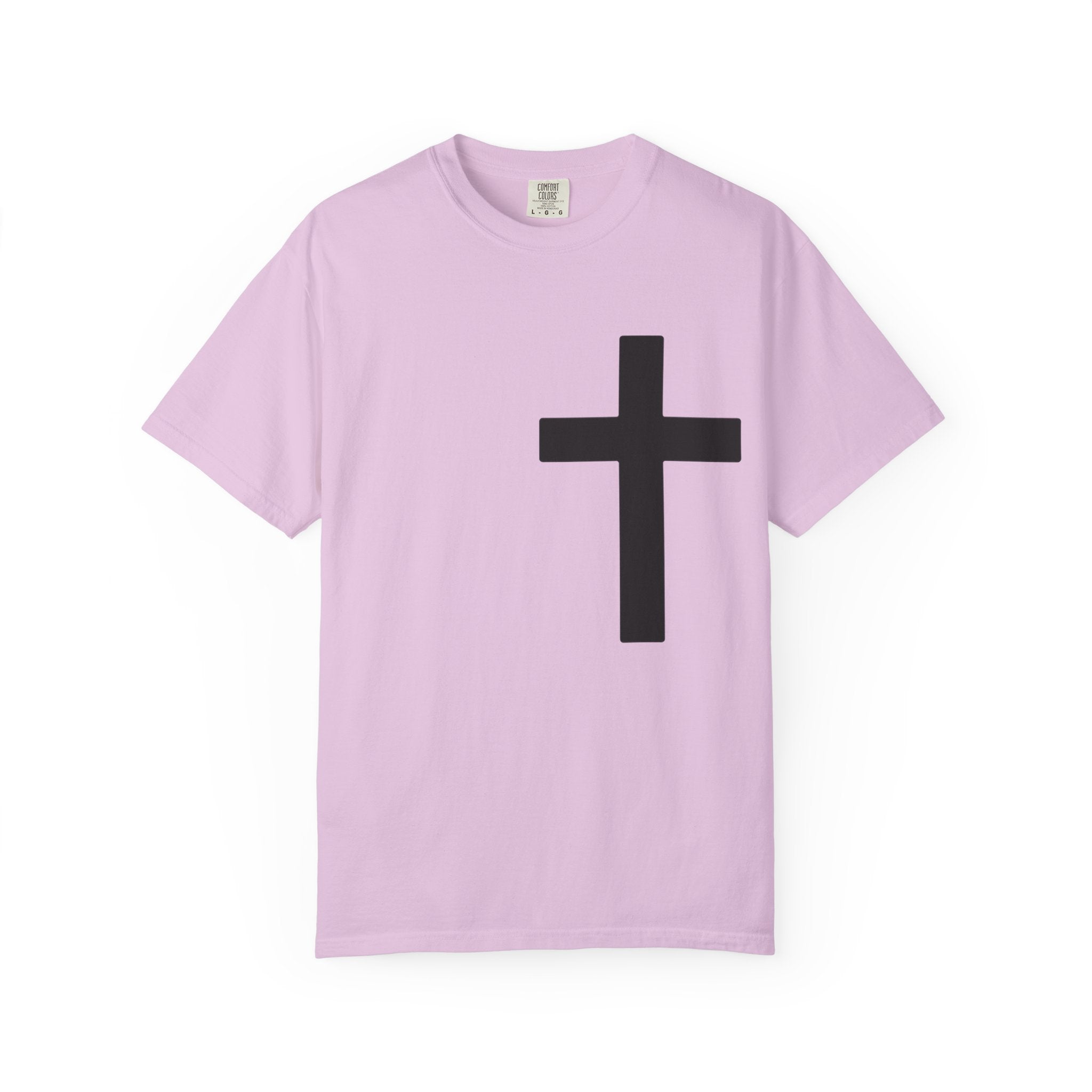 Cross “No Worries God Got Me” Faith Tee – Premium Comfort Colors® Vintage Washed Shirt | Lexad Designs