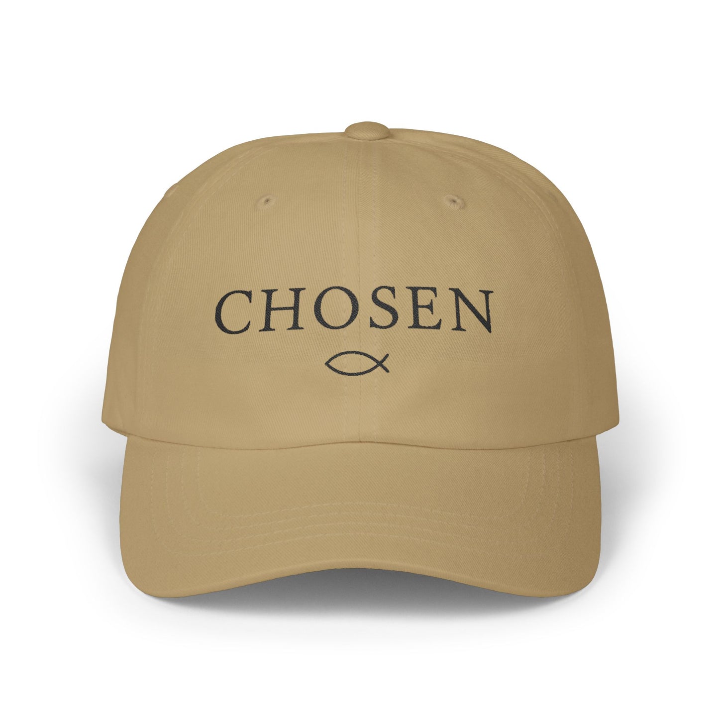 Chosen Classic Dad Cap | Unisex Faith Baseball Hat | Adjustable