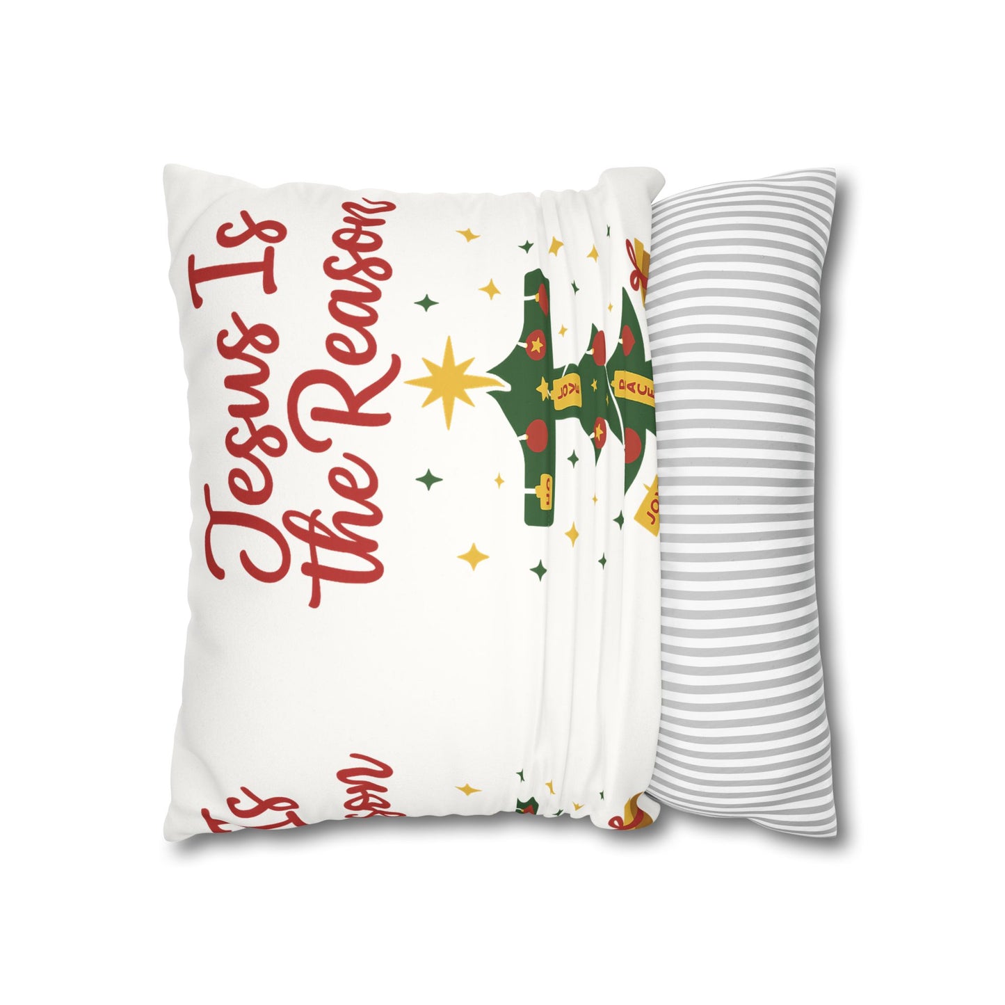 Christmas Decorative Pillowcase - Jesus Is the Reason