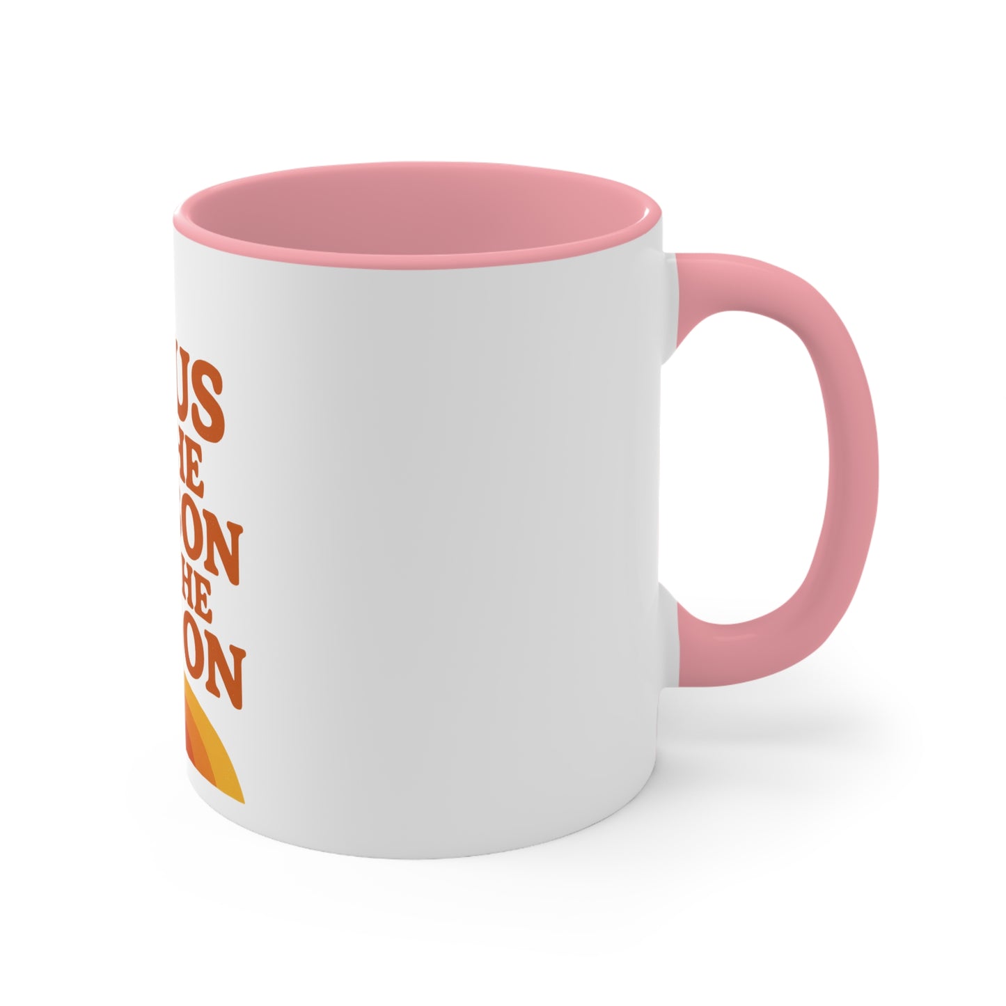 Christmas Accent Mug - "Jesus is the Reason for the Season"
