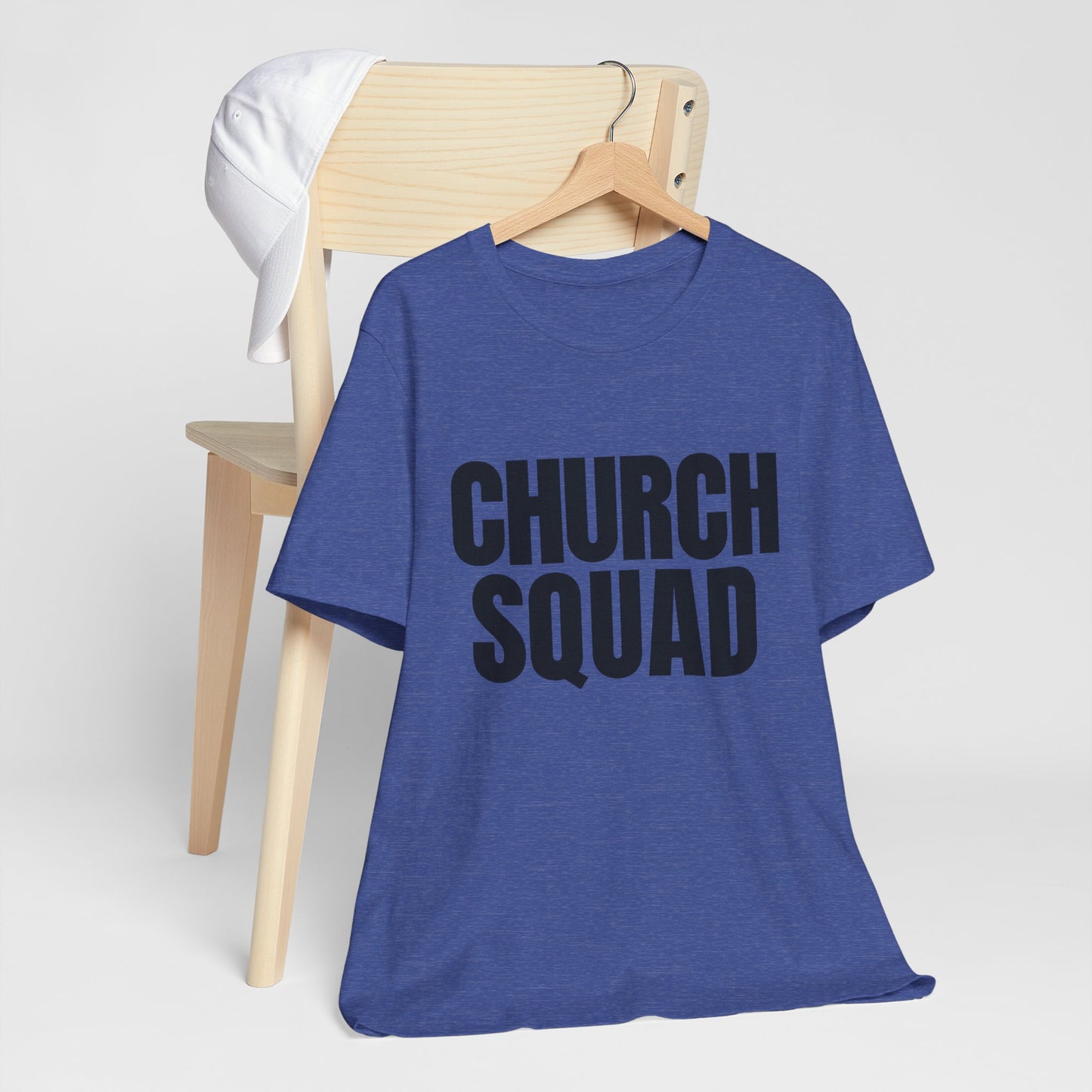 Church Squad Unisex Tee, Christian Apparel, Group Outing Shirt, Faith-Based Gift, Church Events Clothing