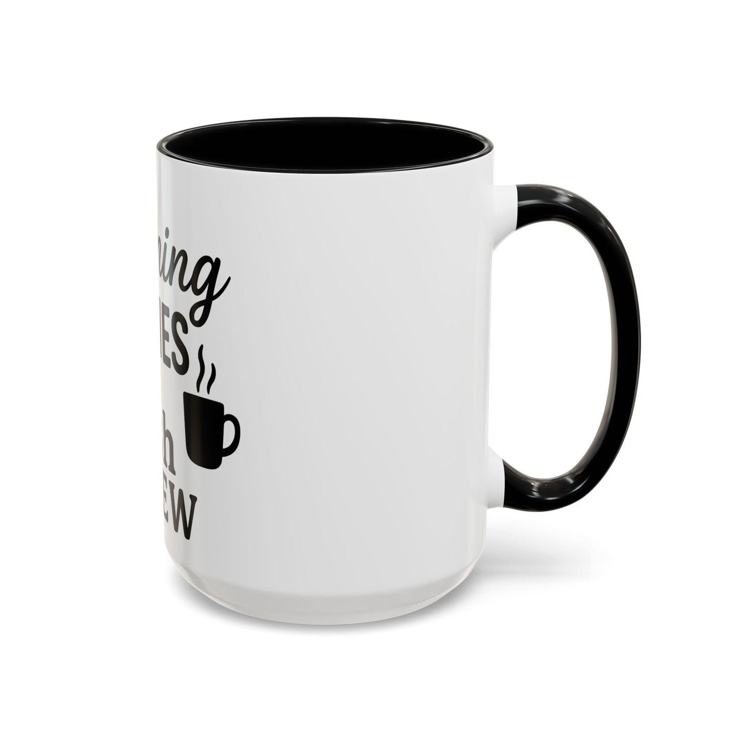 Morning Mercies & Fresh Brew Christian Mug – Lamentations 3:23 Inspired