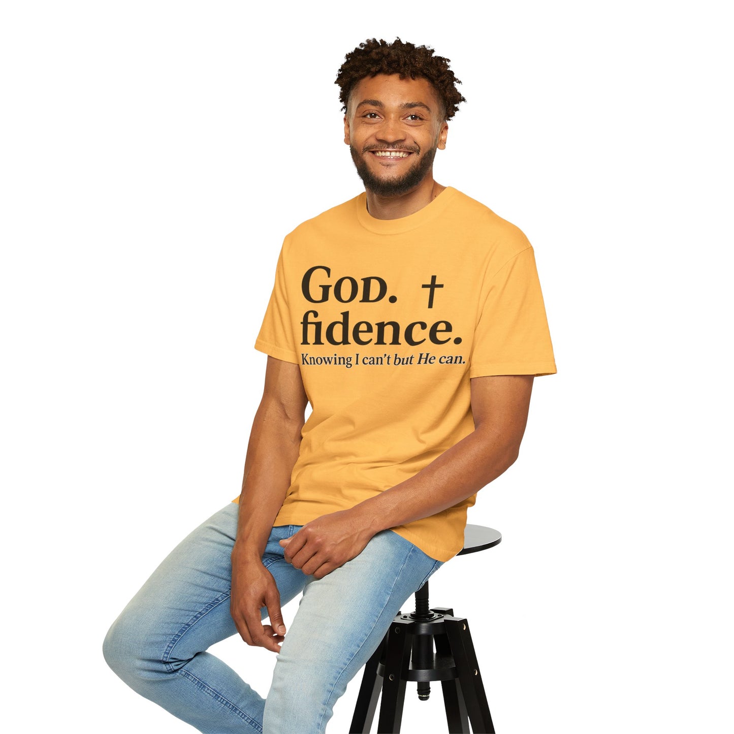 God.fidence Christian T-Shirt | Faith Over Fear Unisex Tee