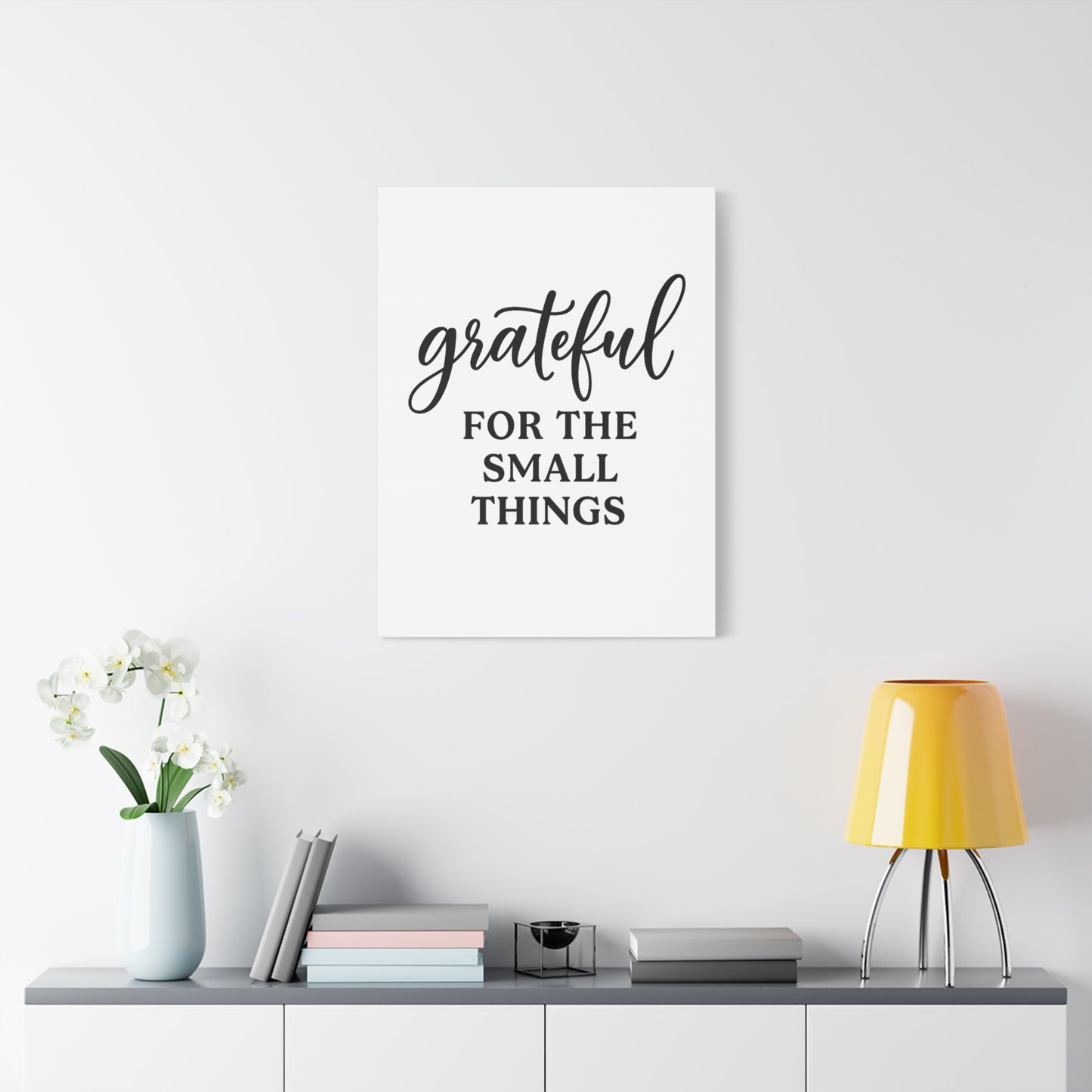 Grateful Wall Art | Inspirational Christian Home Decor-Matte Canvas, Stretched, 1.25"
